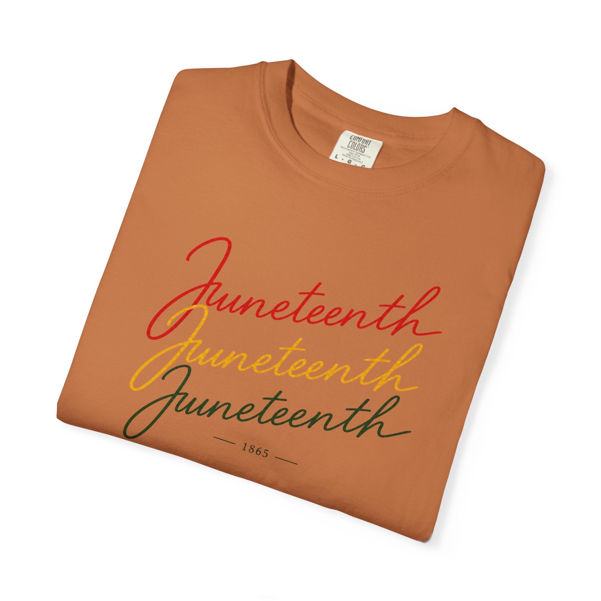 Juneteenth Script T-Shirt — Juneteenth Celebration Tee