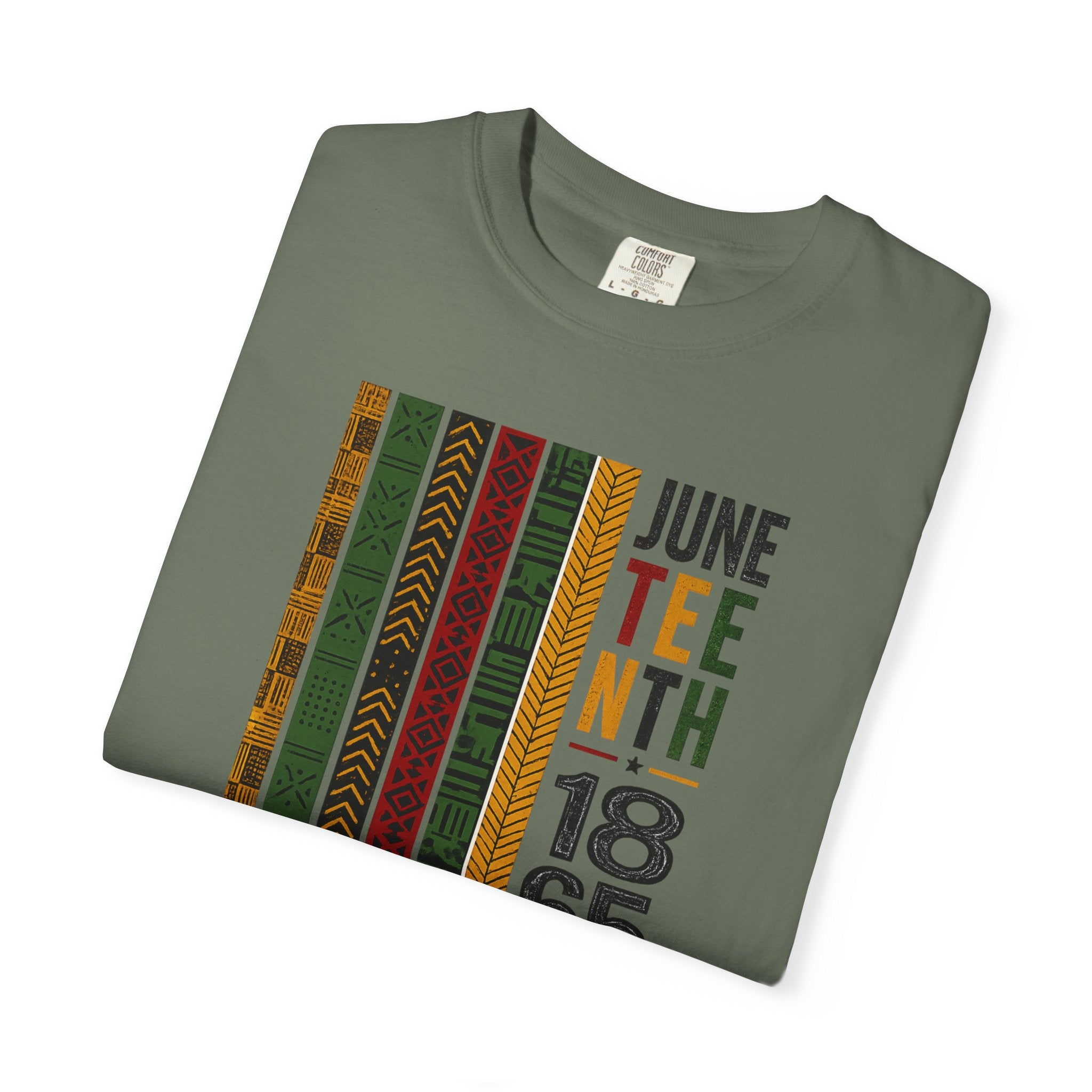Juneteenth Heritage Stripes Tee