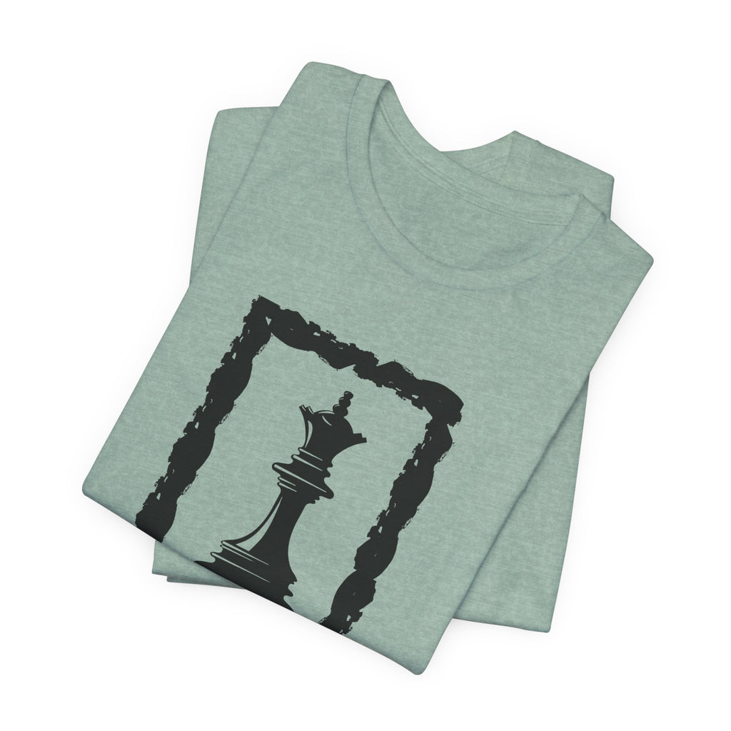 Chess Queen-Unisex Tee - All Hail the Queen is Here