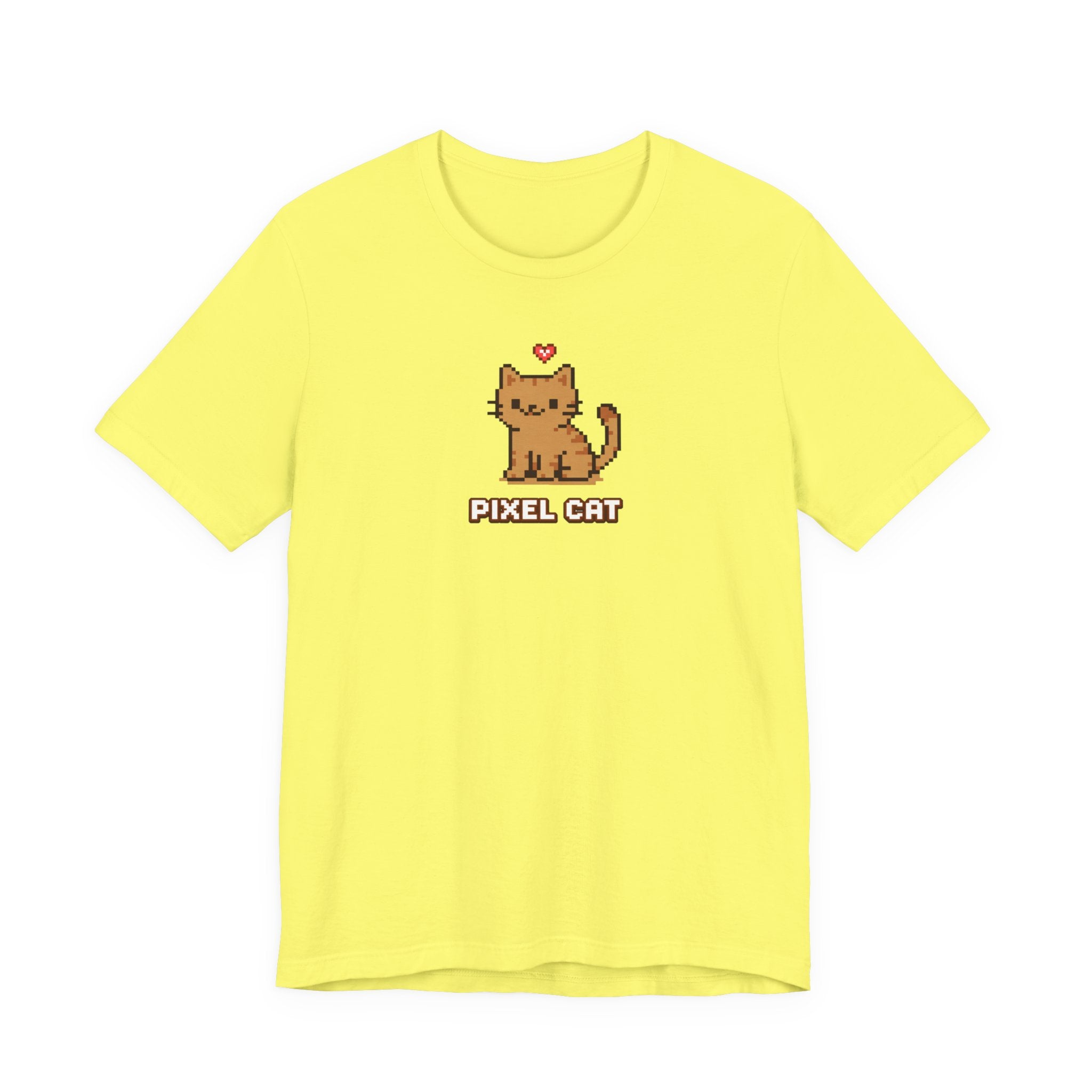 Pixel Cat T‑Shirt — Retro 8‑Bit Kitty Graphic Tee