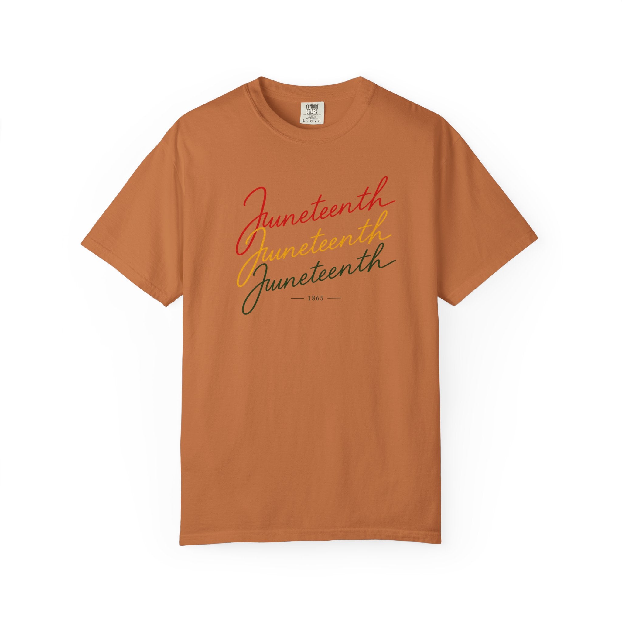 Juneteenth Script T-Shirt — Juneteenth Celebration Tee