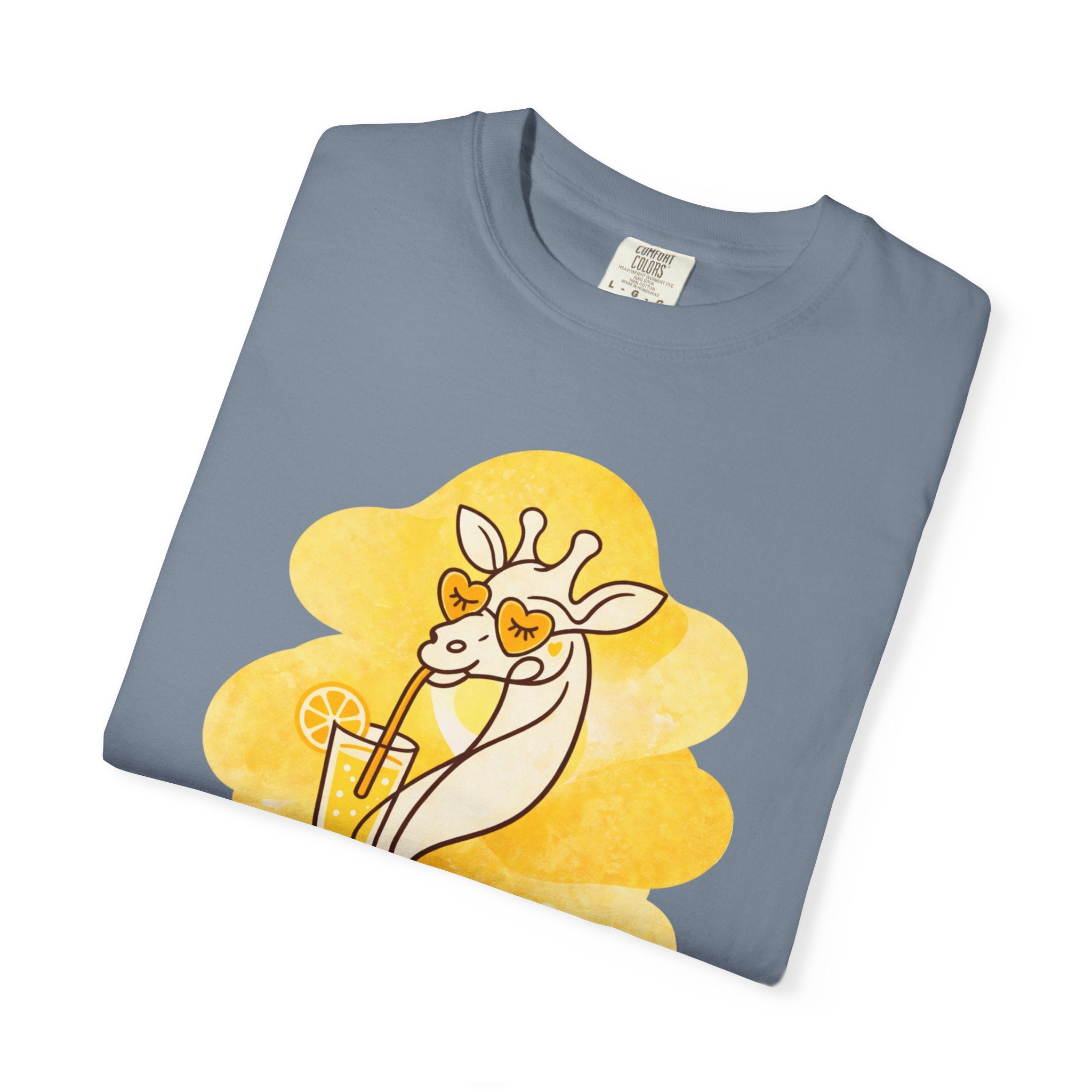 Sippin' Pretty Giraffe T-Shirt