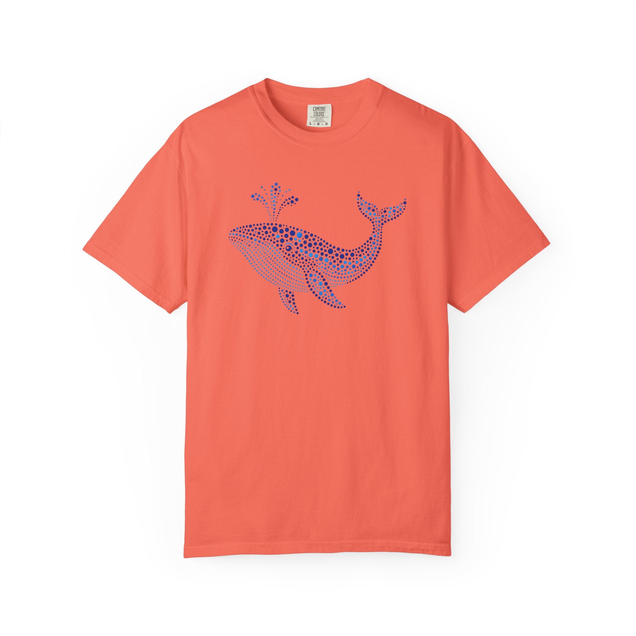Blue Horizon Whale™ | Coastal Summer Graphic Tee