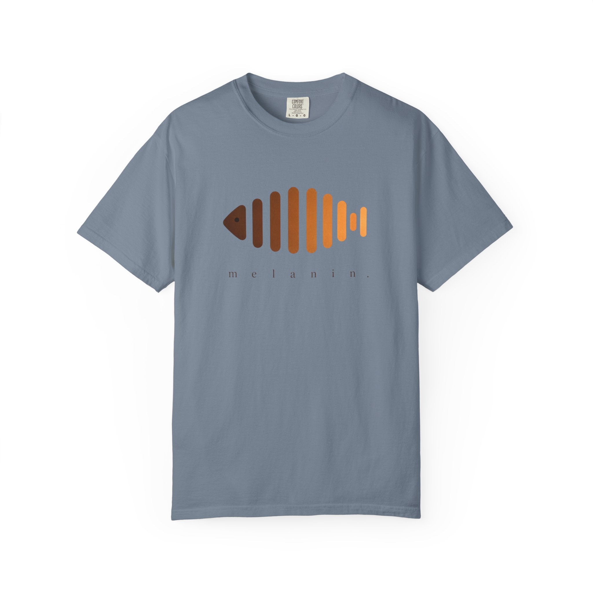 Melanin Coast Minimal Fish Tee
