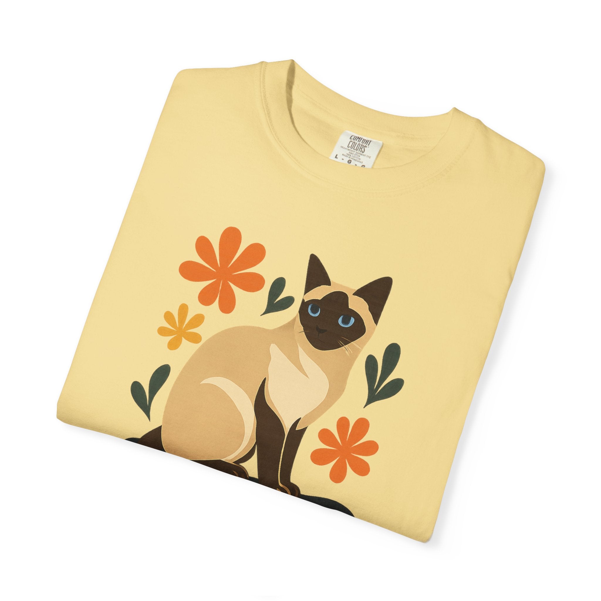 Fearfully and Purr-fectly Made™ Siamese Cat Tee