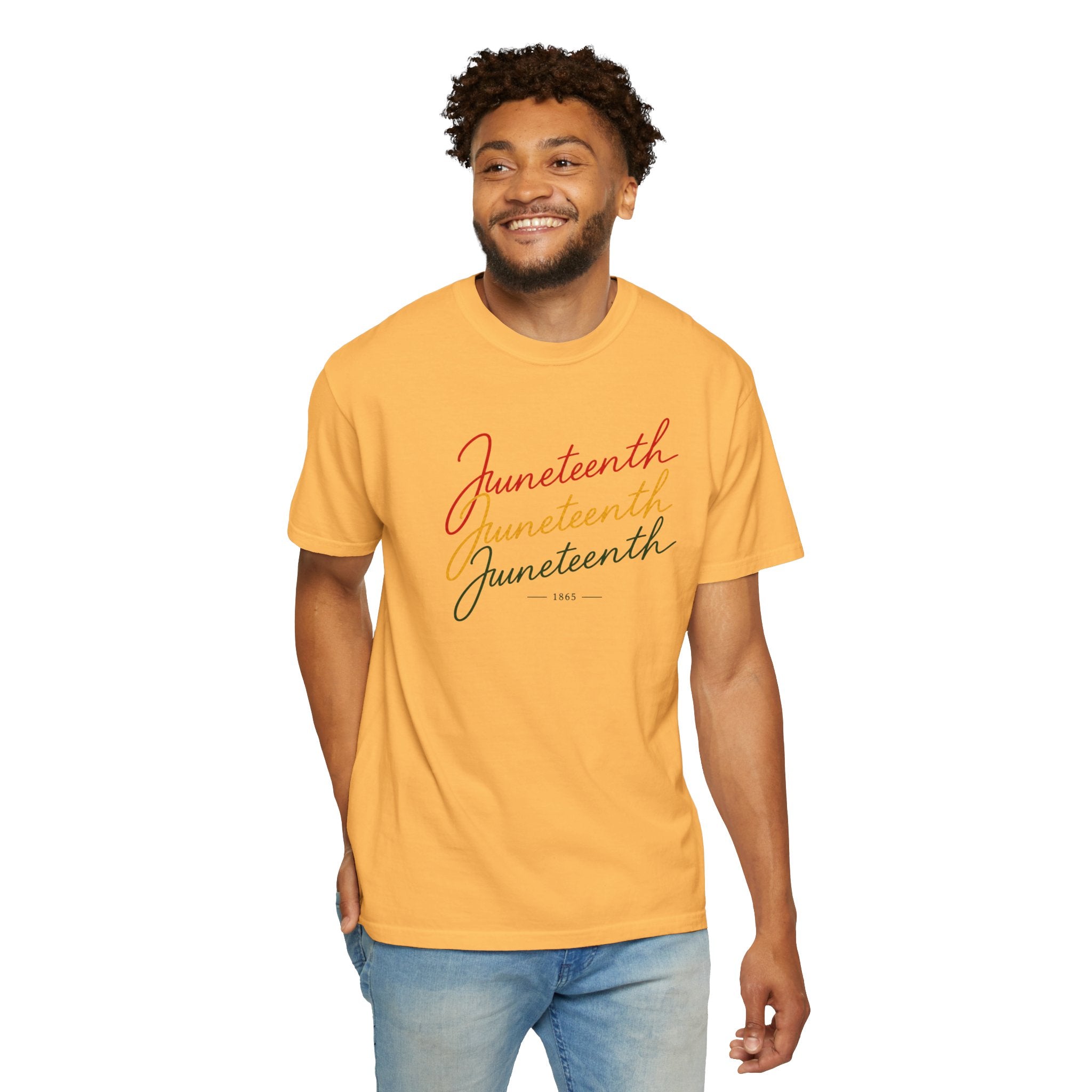 Juneteenth Script T-Shirt — Juneteenth Celebration Tee