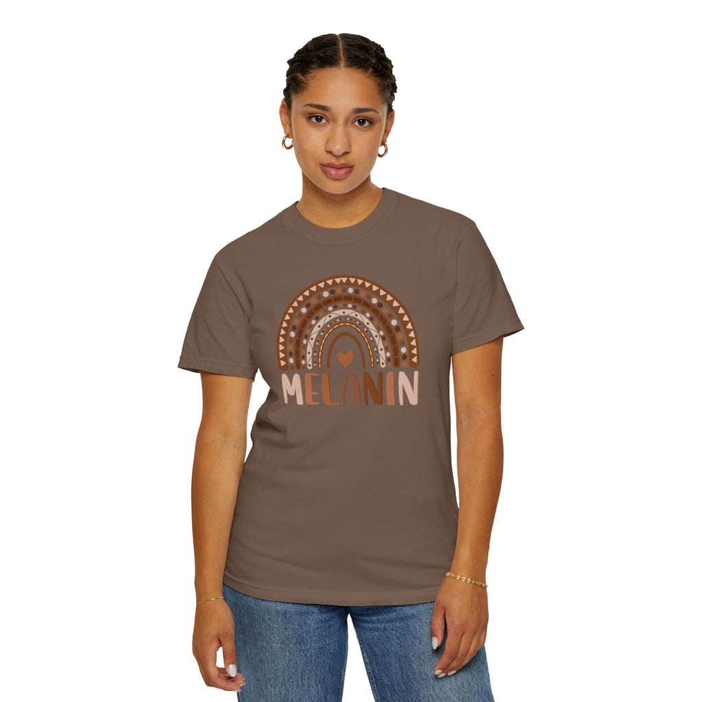Melanin Glow Rainbow Tee