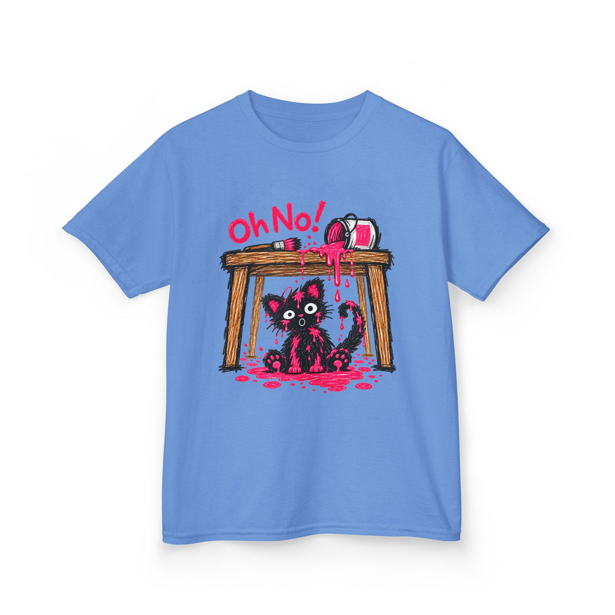 Oh No! Paint Cat™ Kids T-Shirt