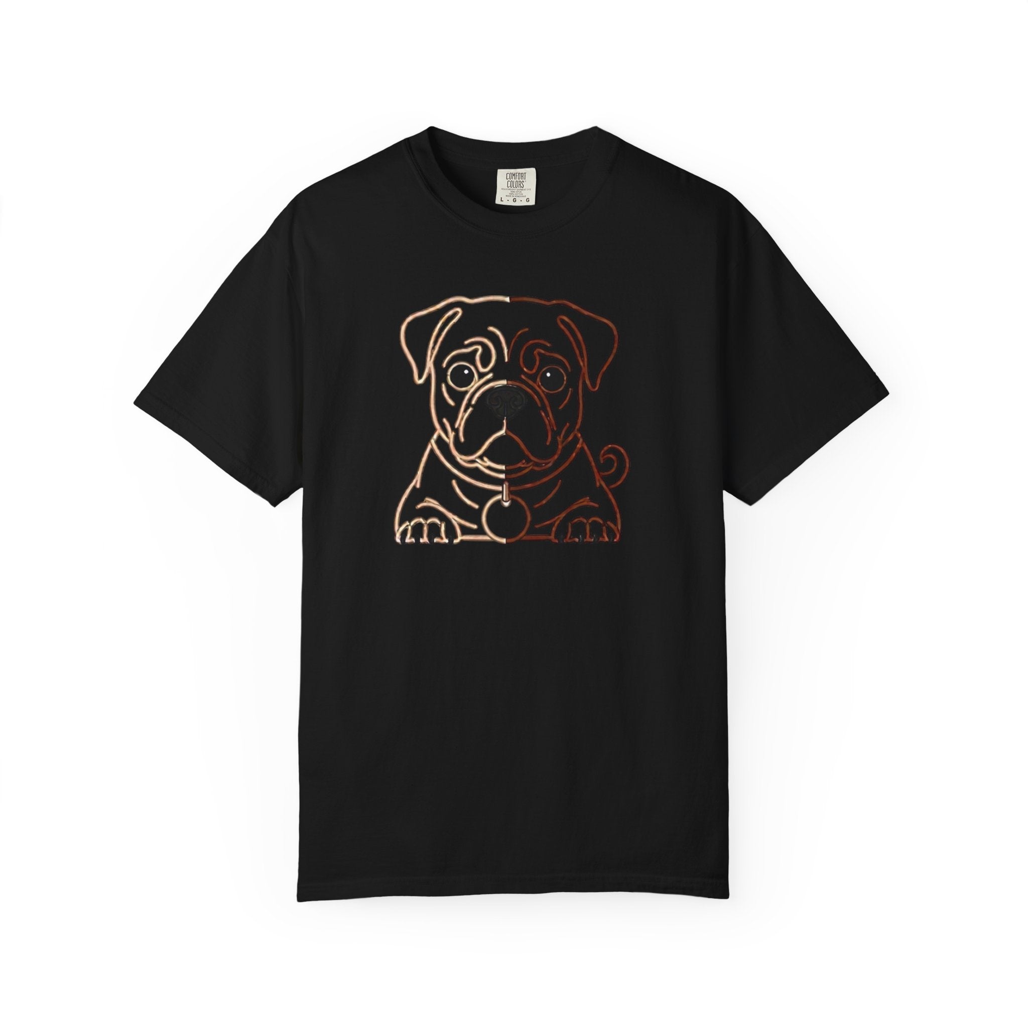 Bulldog Line Art T-Shirt – Cute Minimal Dog Graphic Tee