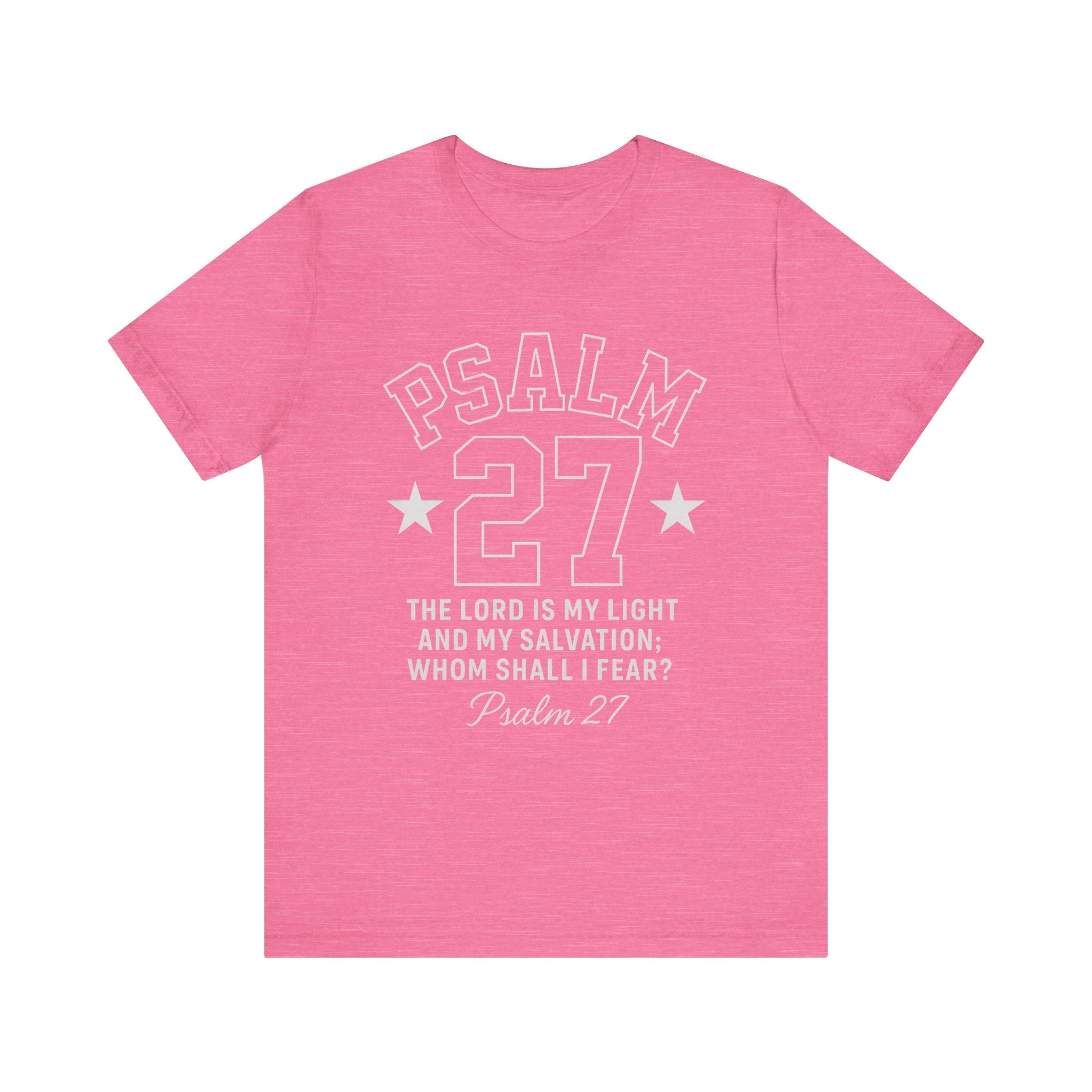 PSALM 27 Black Sporty Tee