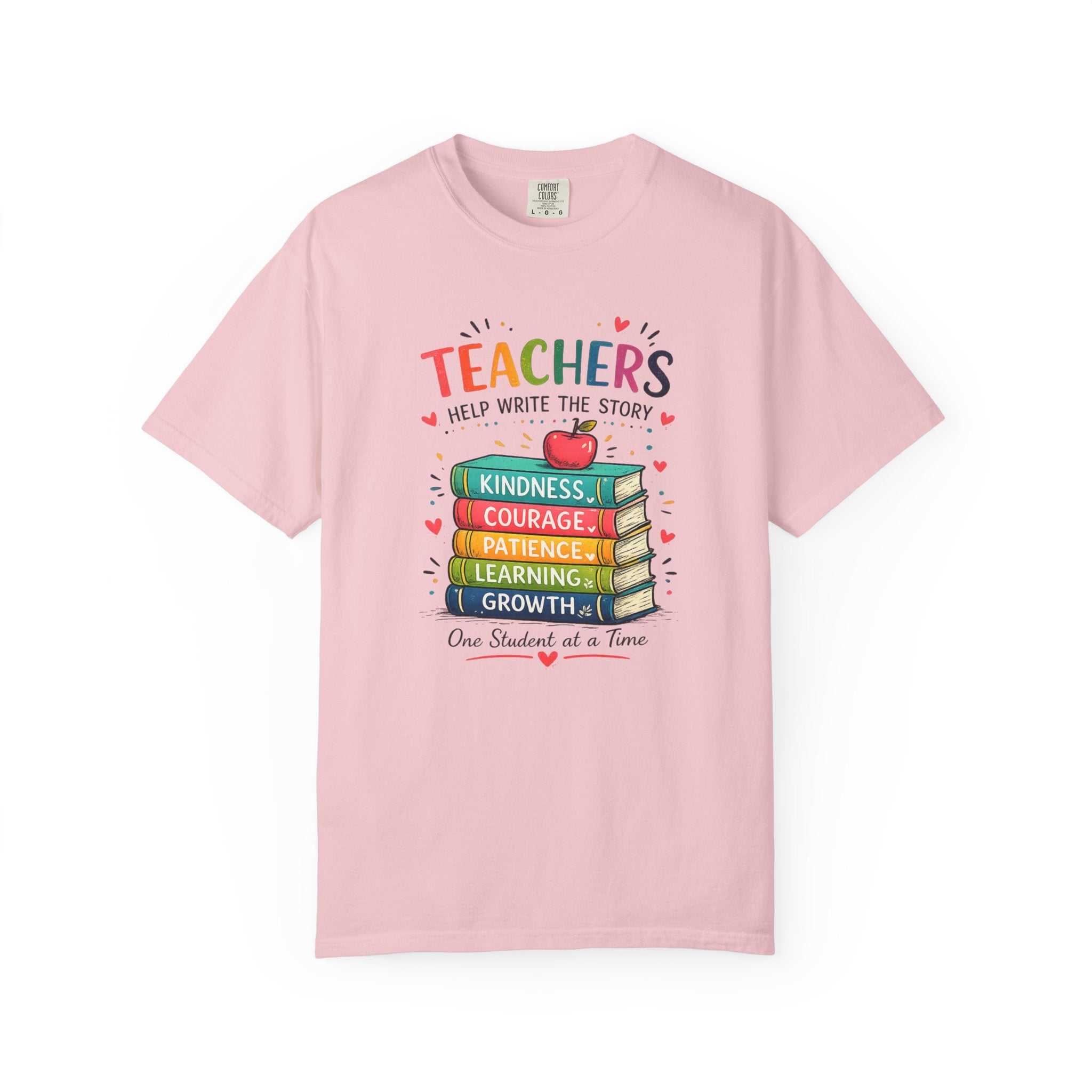 Teachers Help Write the Story Personalized Teacher T-Shirt™ | Custom Name Back | Premium Teacher Gift