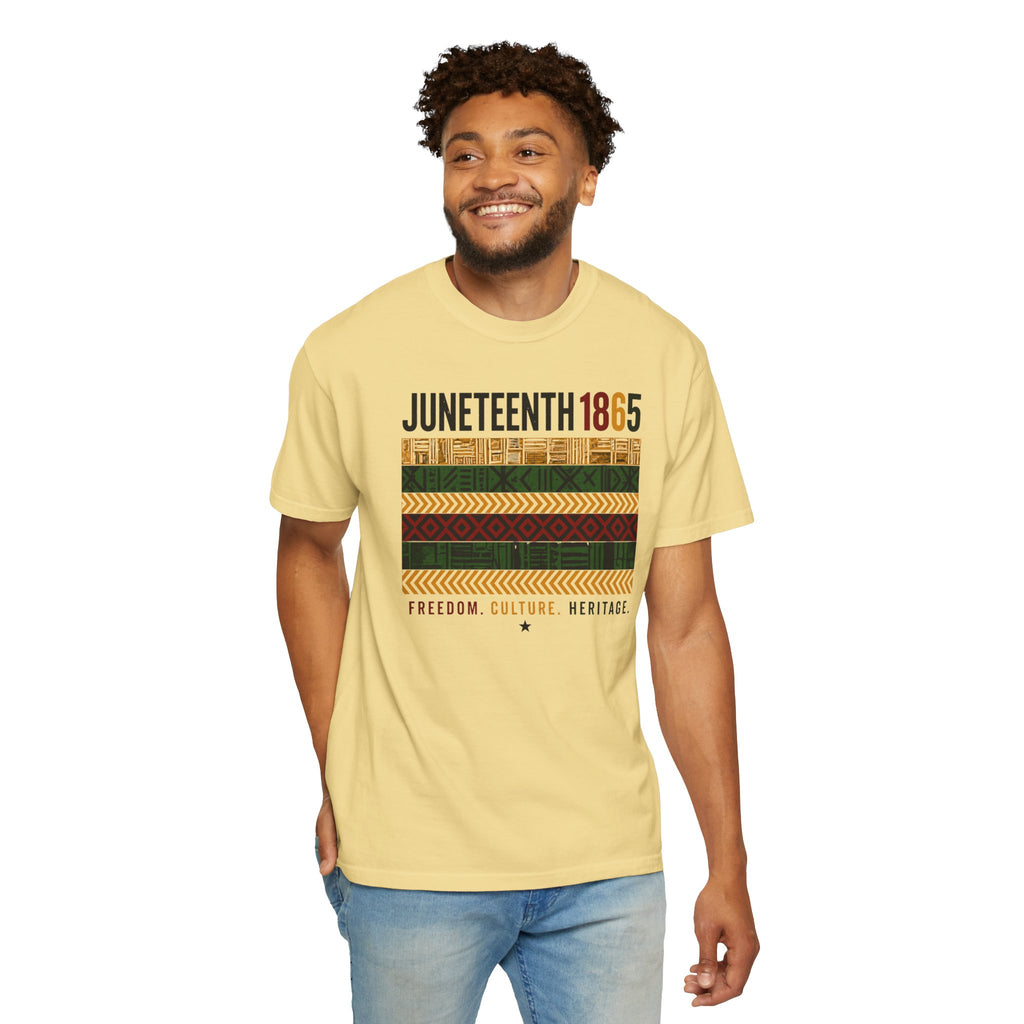 Juneteenth 1865 Graphic T-Shirt — Freedom, Culture & Heritage Tee
