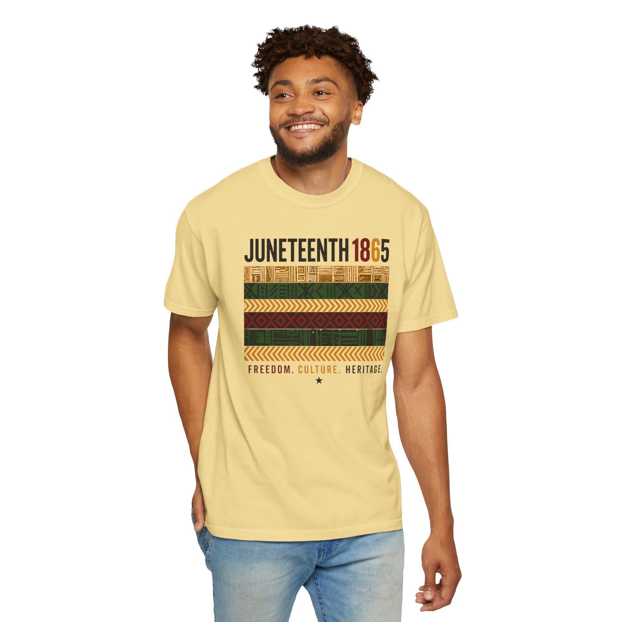 Juneteenth 1865 Graphic T-Shirt — Freedom, Culture & Heritage Tee