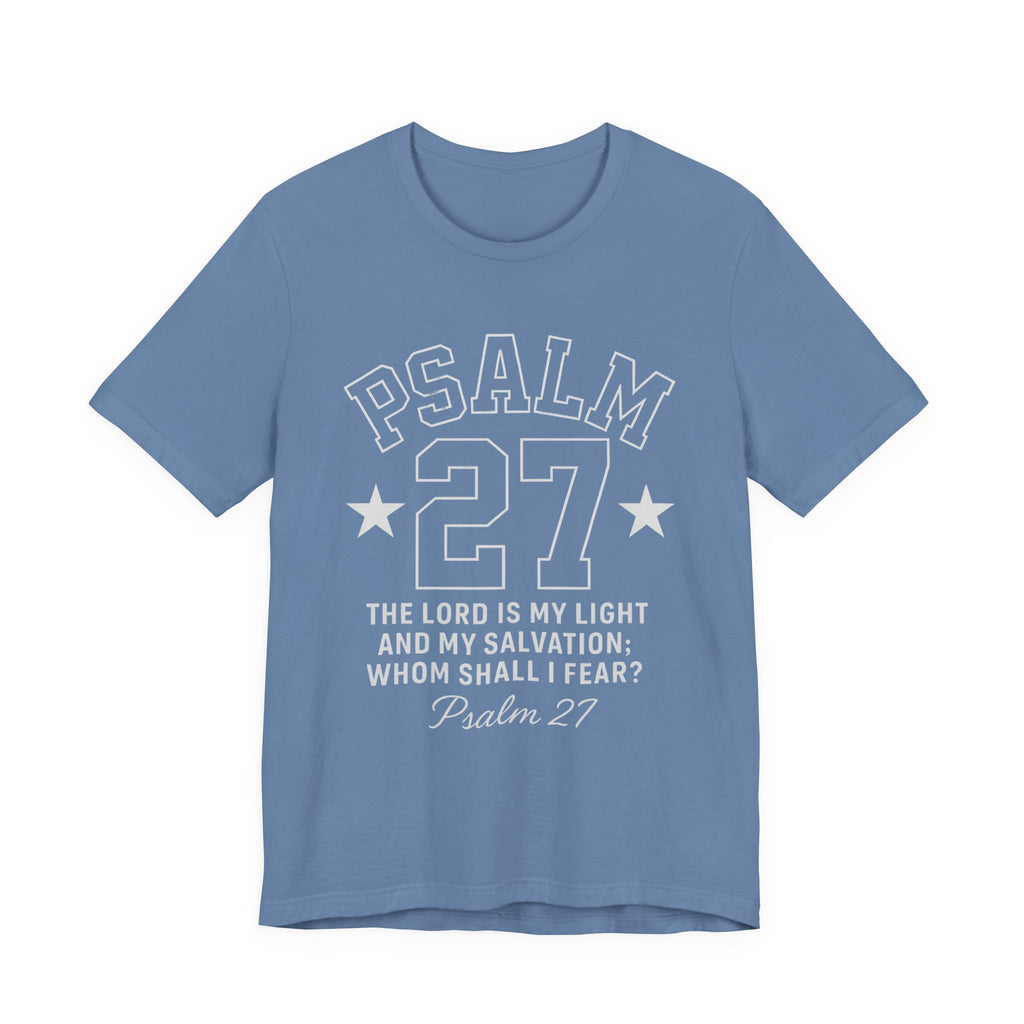 PSALM 27 Black Sporty Tee