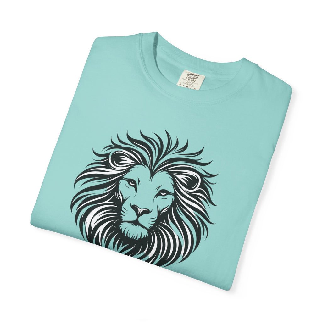 Lion Head Graphic T-Shirt — Bold Tribal Mane Tee for Men & Women