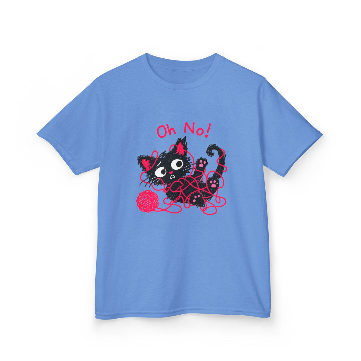 Oh No! Tangled Kitten™ | Kids Graphic Tee