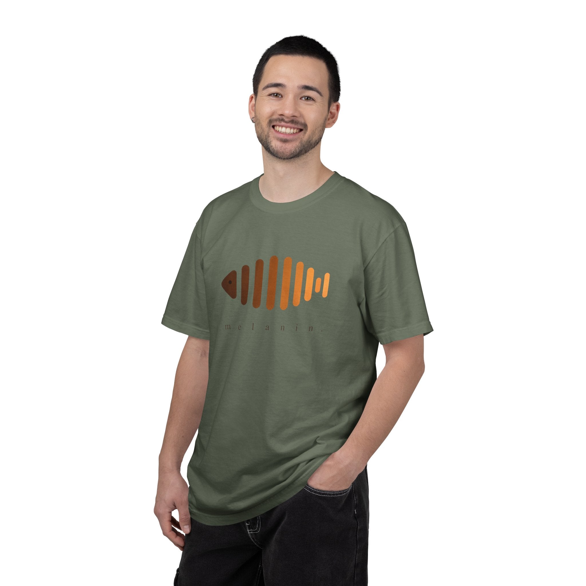 Melanin Coast Minimal Fish Tee