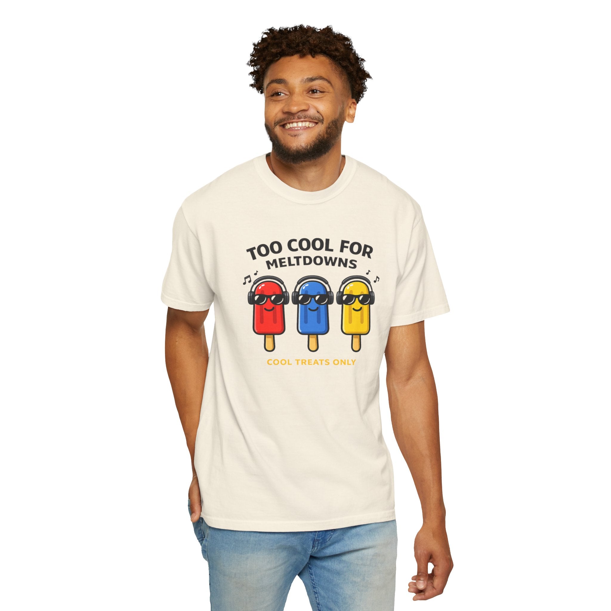 3 Popsicles:Too Cool For Meltdowns GraphicT-Shirt