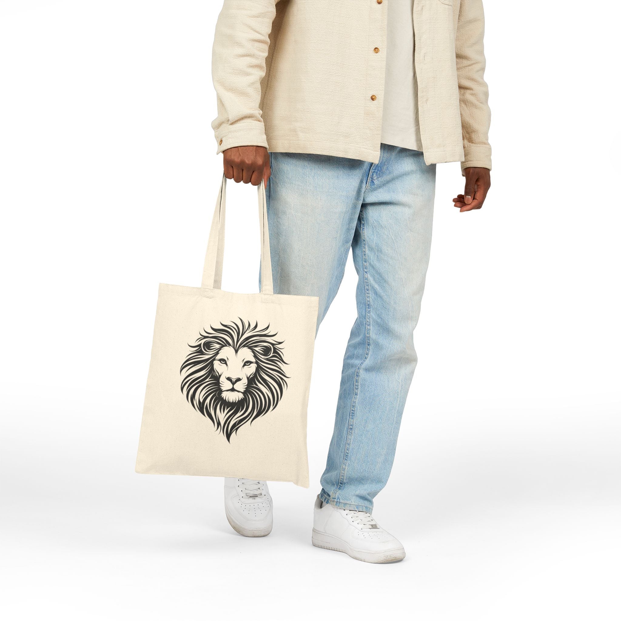 Lionheart Canvas Tote