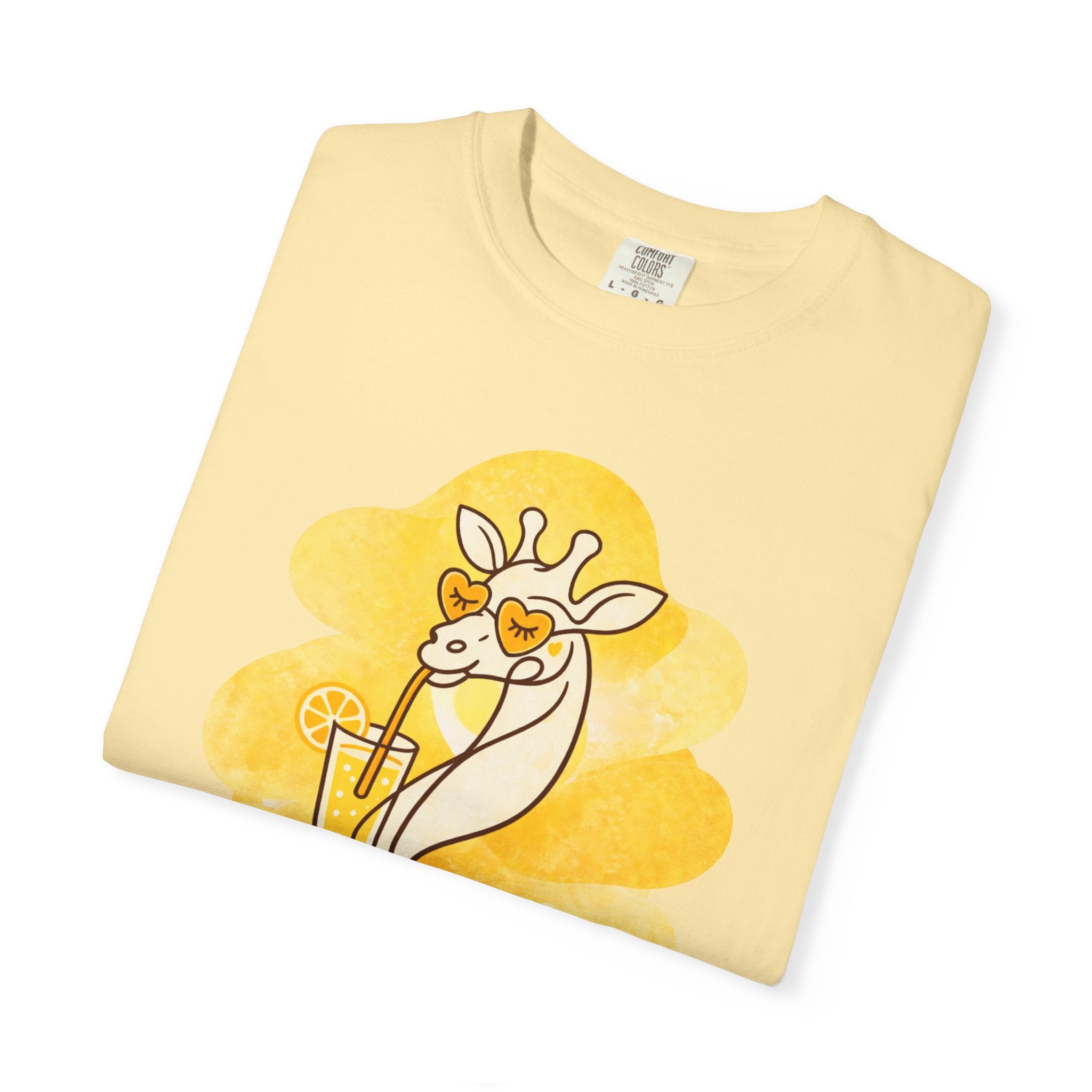 Sippin' Pretty Giraffe T-Shirt