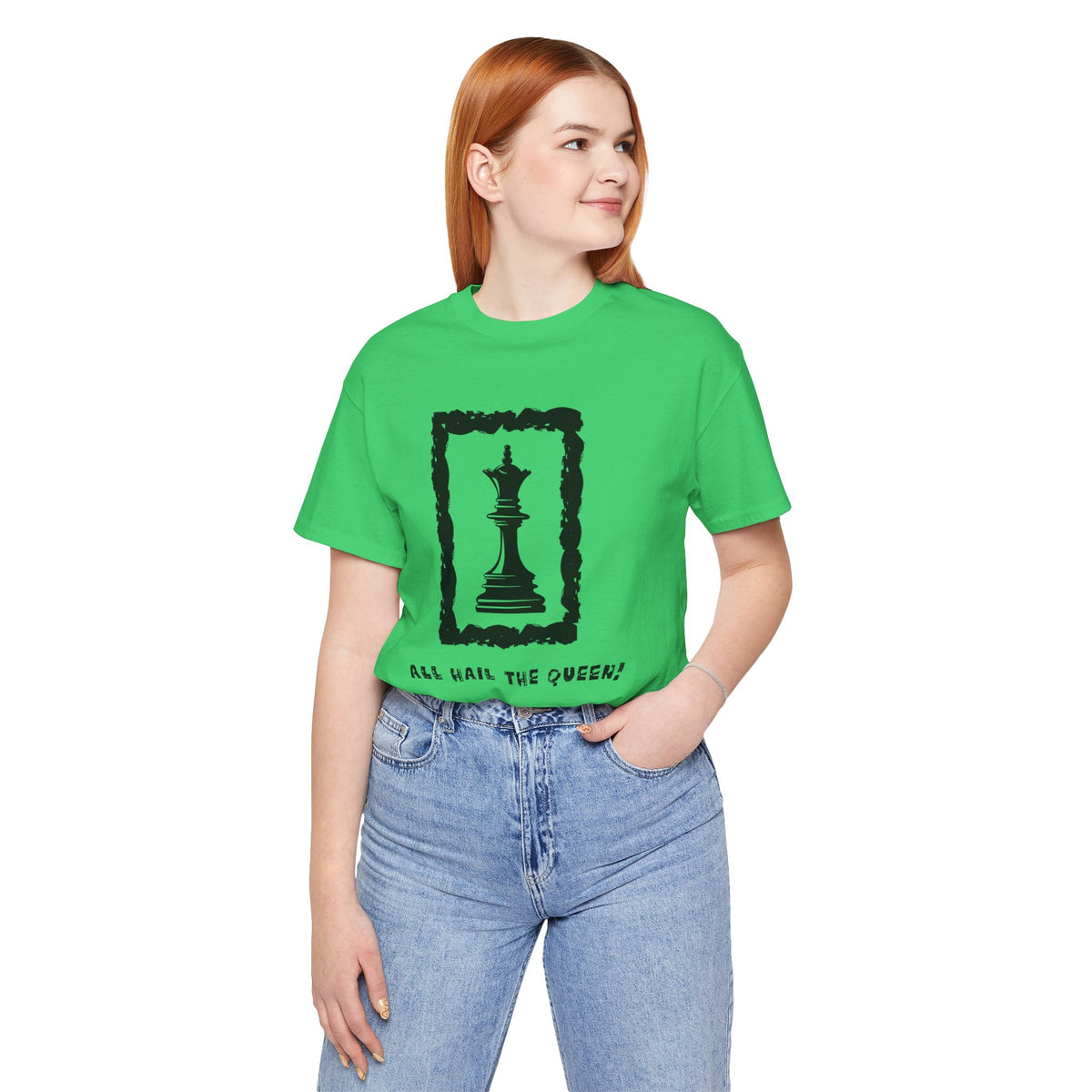 Chess Queen-Unisex Tee - All Hail the Queen is Here