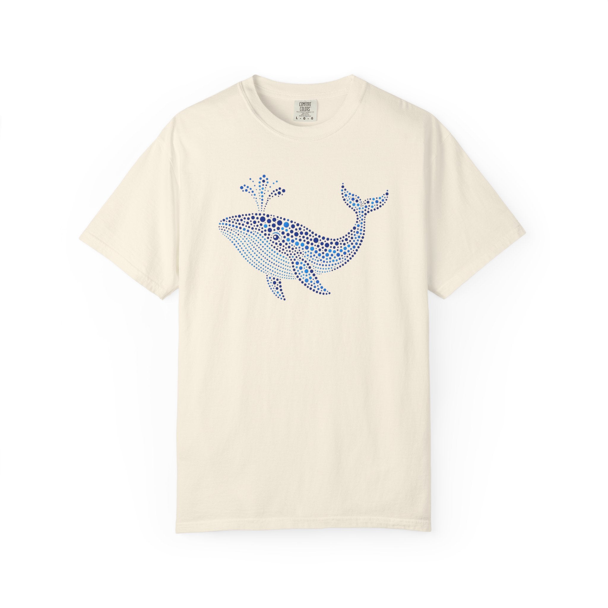 Blue Horizon Whale™ | Coastal Summer Graphic Tee