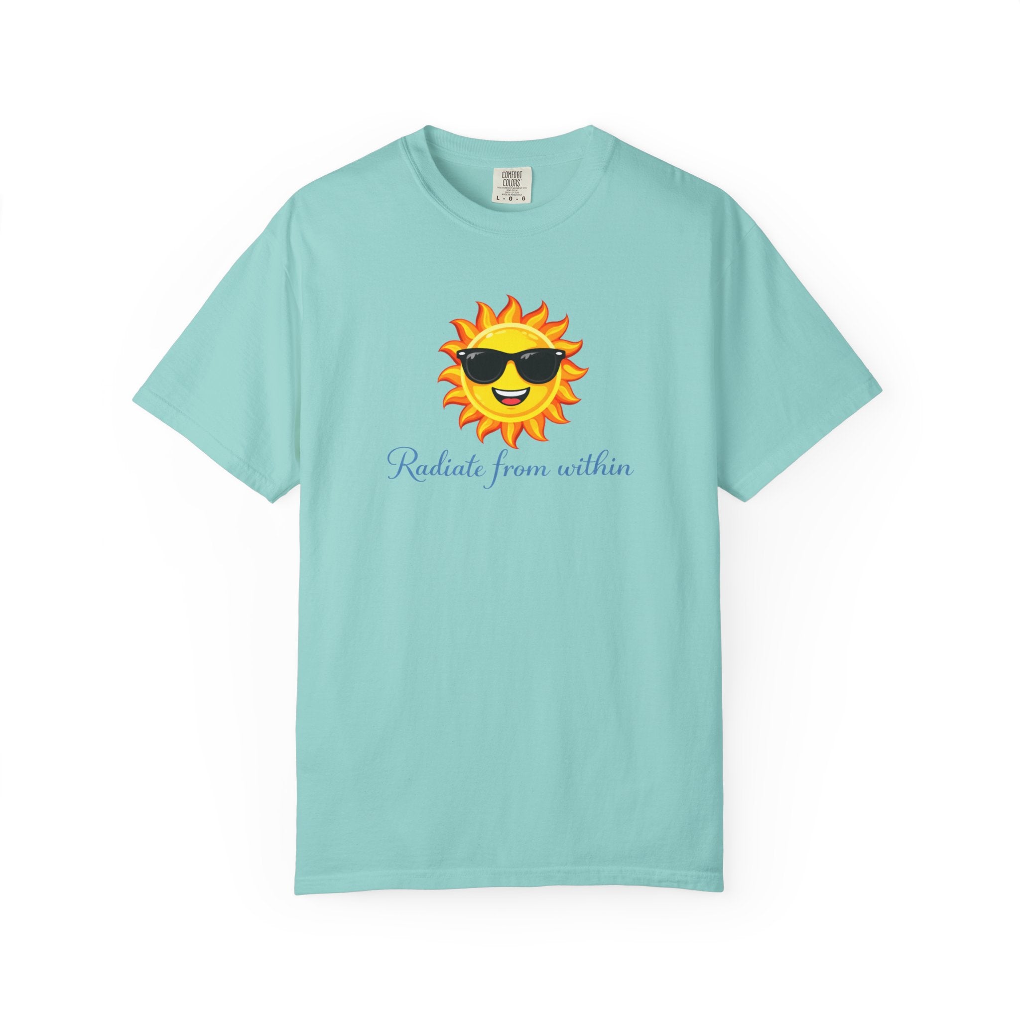 Radiate From Within T-Shirt — Smiling Sun Graphic Tee
