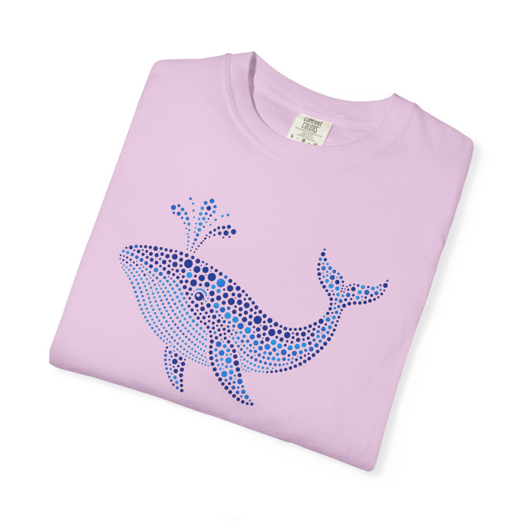 Blue Horizon Whale™ | Coastal Summer Graphic Tee