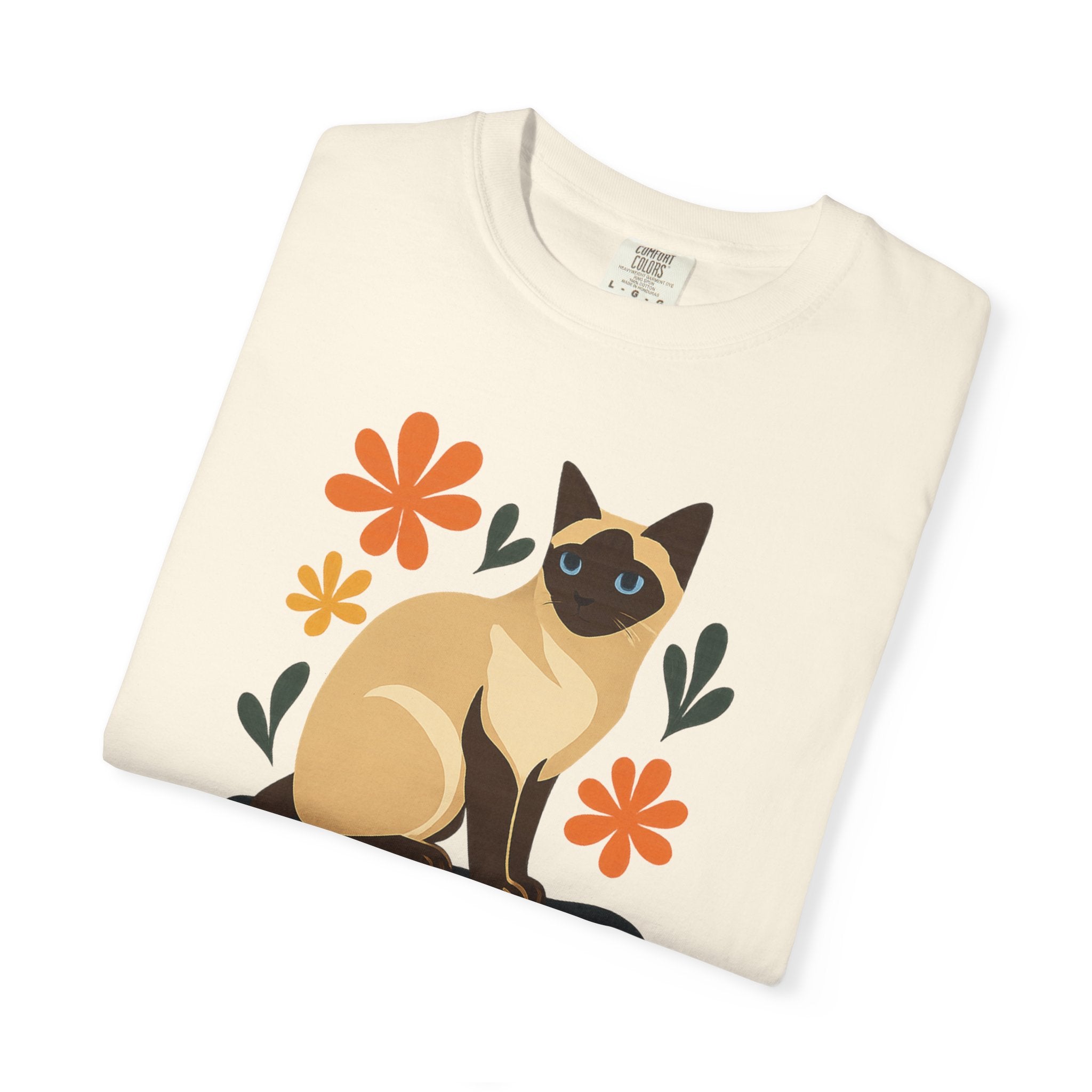 Fearfully and Purr-fectly Made™ Siamese Cat Tee