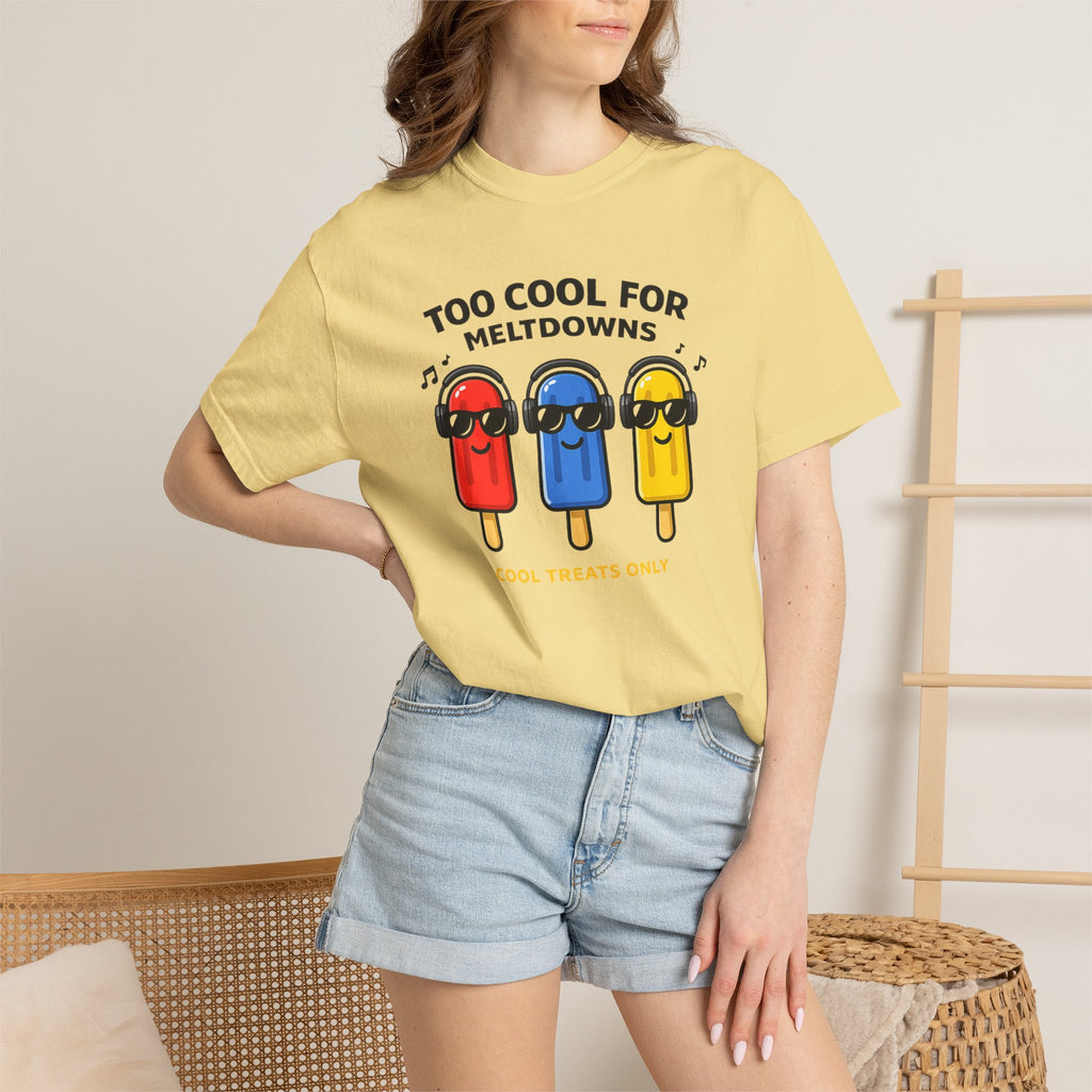 3 Popsicles:Too Cool For Meltdowns GraphicT-Shirt