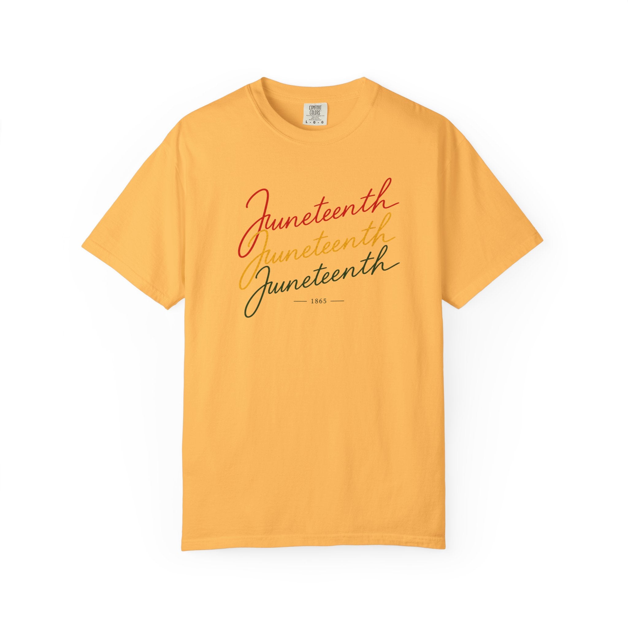 Juneteenth Script T-Shirt — Juneteenth Celebration Tee