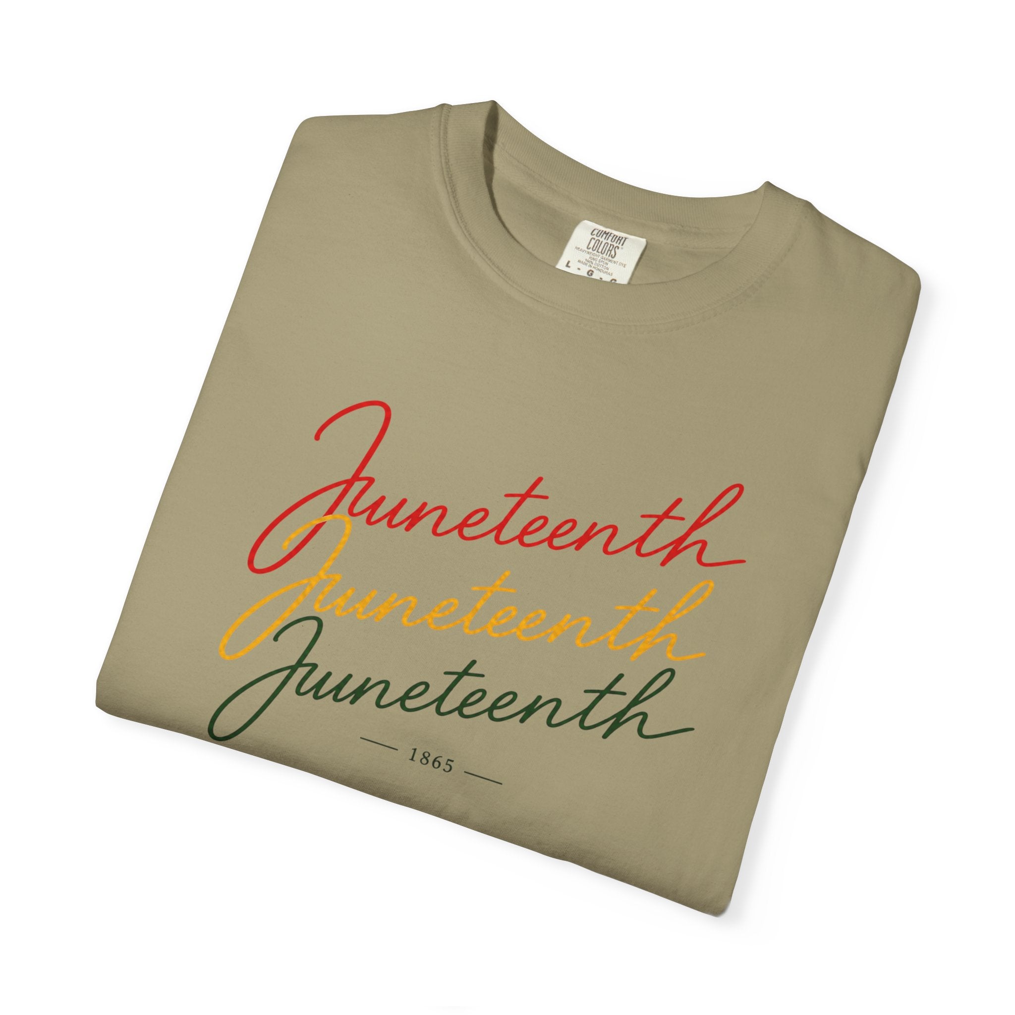 Juneteenth Script T-Shirt — Juneteenth Celebration Tee