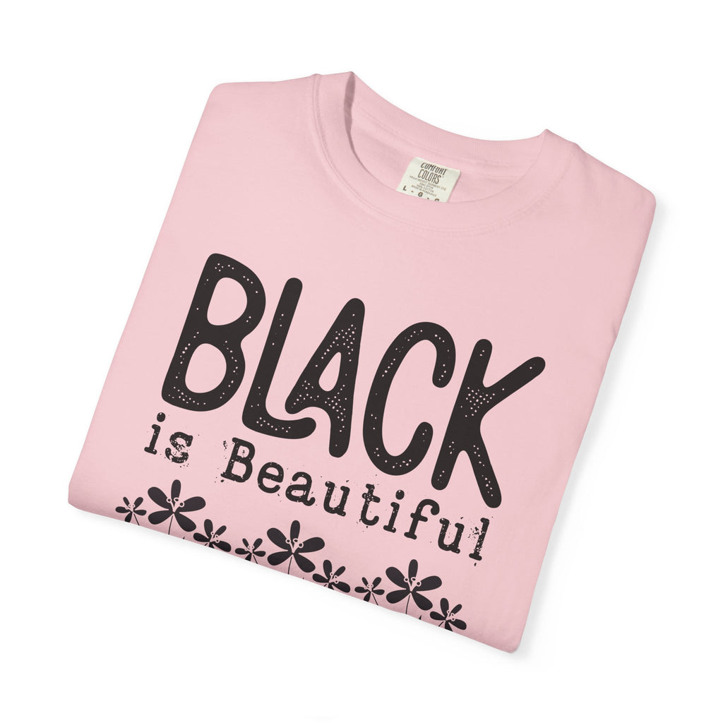 Black Is Beautiful Floral T-Shirt