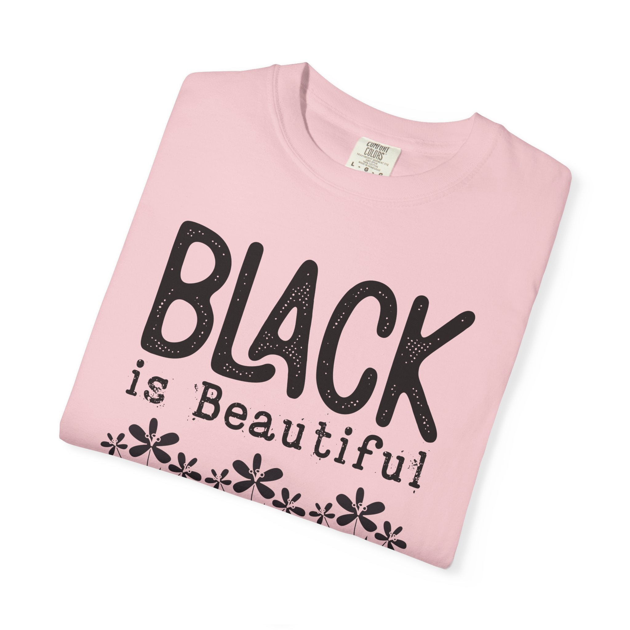 Black Is Beautiful Floral T-Shirt