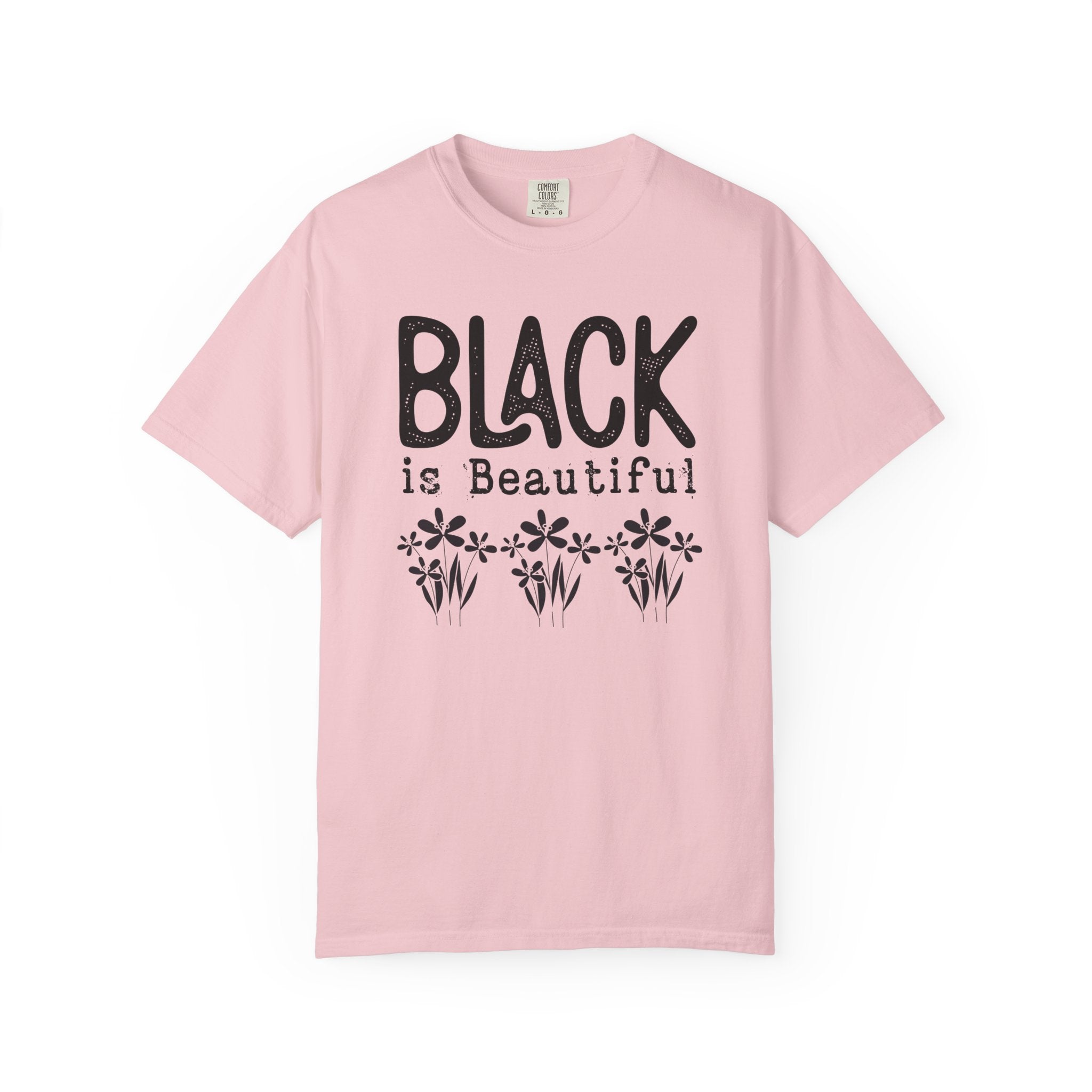 Black Is Beautiful Floral T-Shirt