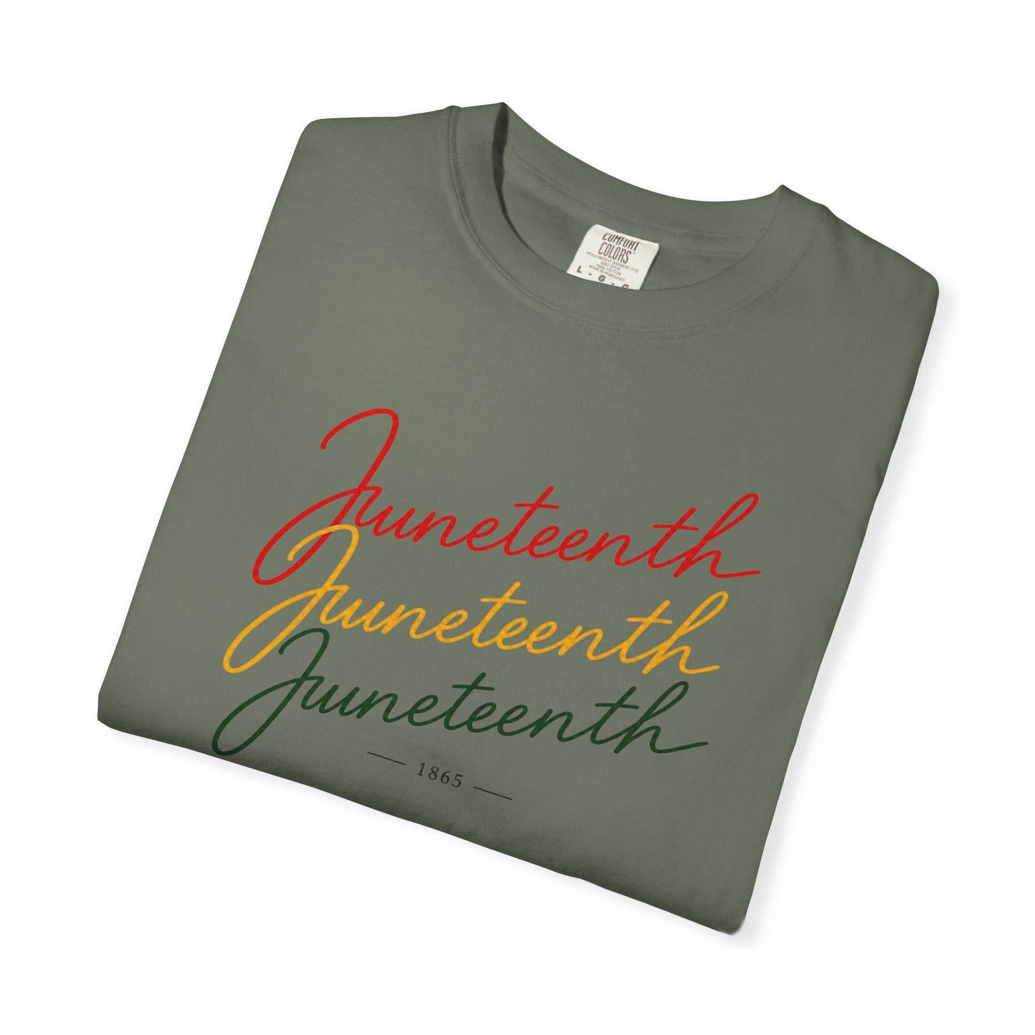 Juneteenth Script T-Shirt — Juneteenth Celebration Tee