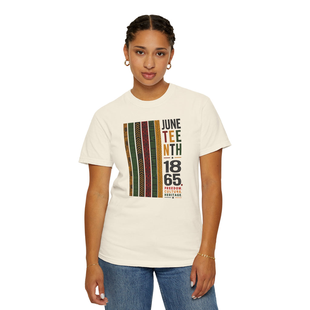 Juneteenth Heritage Stripes Tee