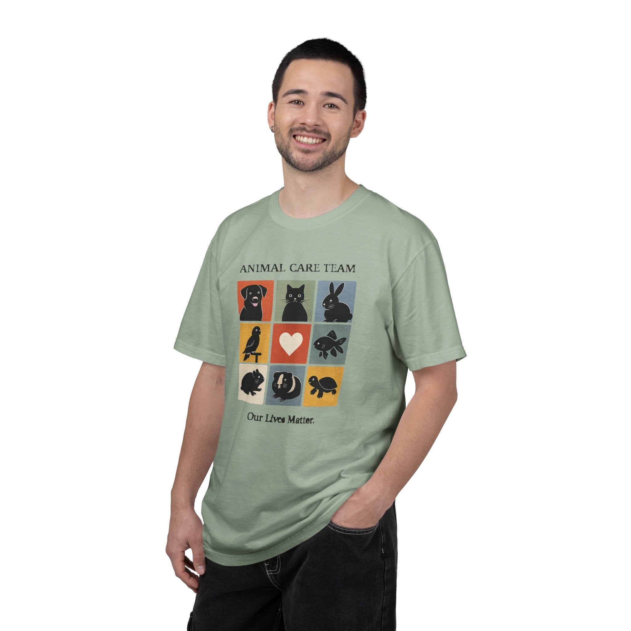 Animal Care Team T-Shirt — 'Our Lives Matter' Pet Rescue Tee