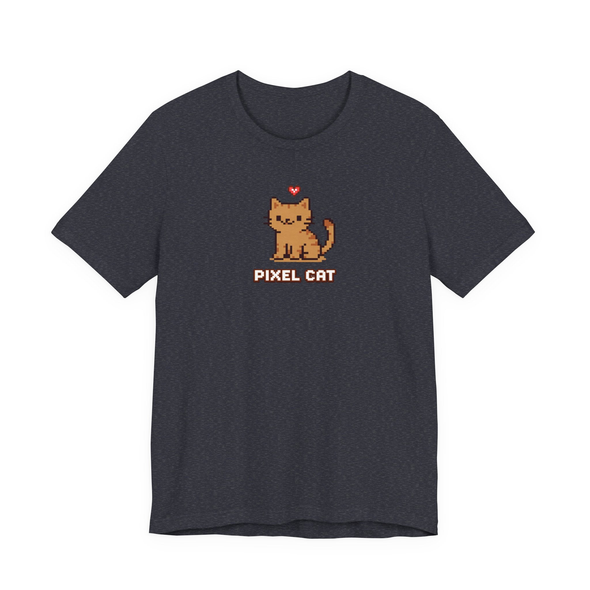 Pixel Cat T‑Shirt — Retro 8‑Bit Kitty Graphic Tee