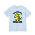 Rock That Smile Crocodile Kids’ Tee – Fun Smiling Crocodile Shirt