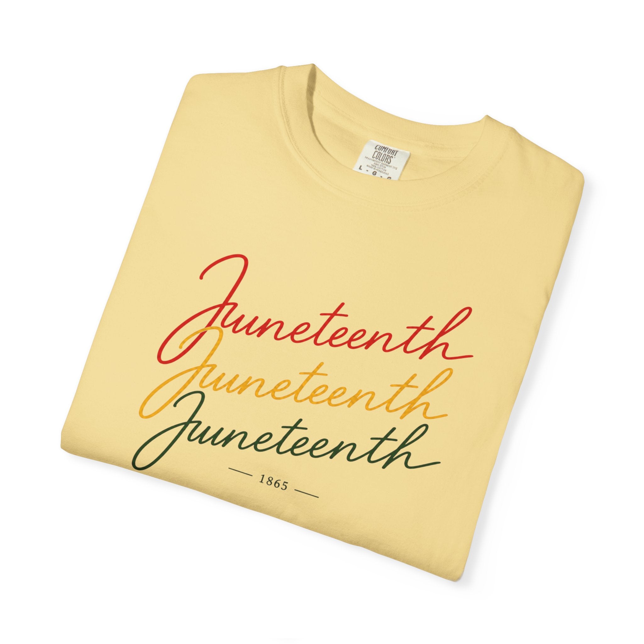 Juneteenth Script T-Shirt — Juneteenth Celebration Tee