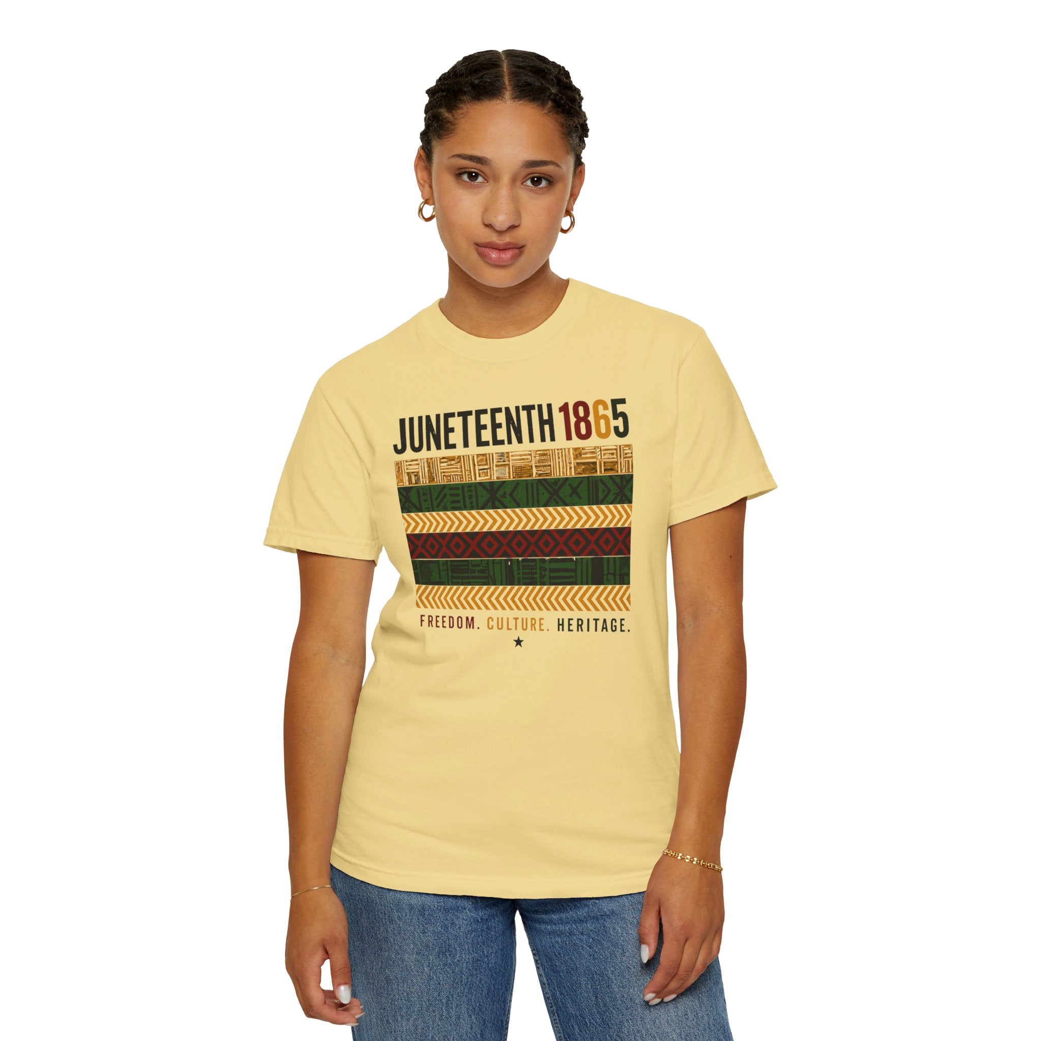 Juneteenth 1865 Graphic T-Shirt — Freedom, Culture & Heritage Tee