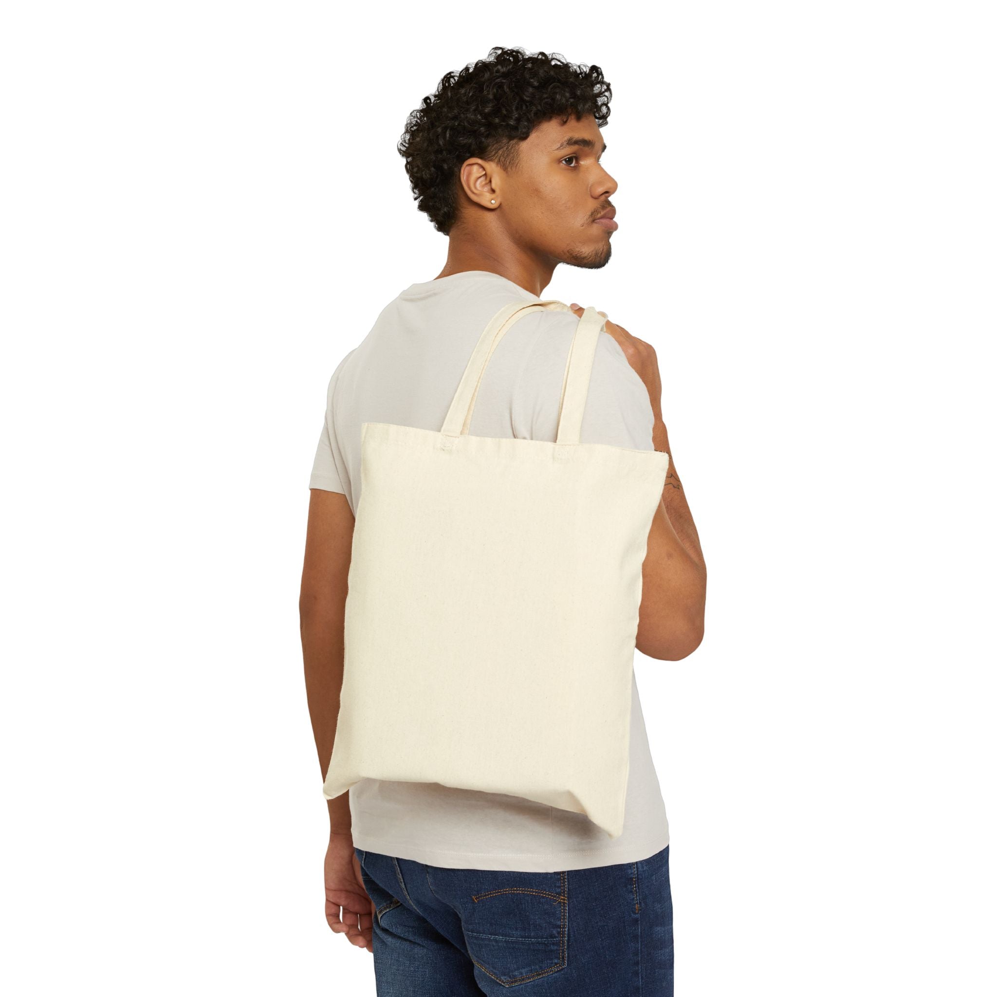 Golden Bloom Minimalist Tote