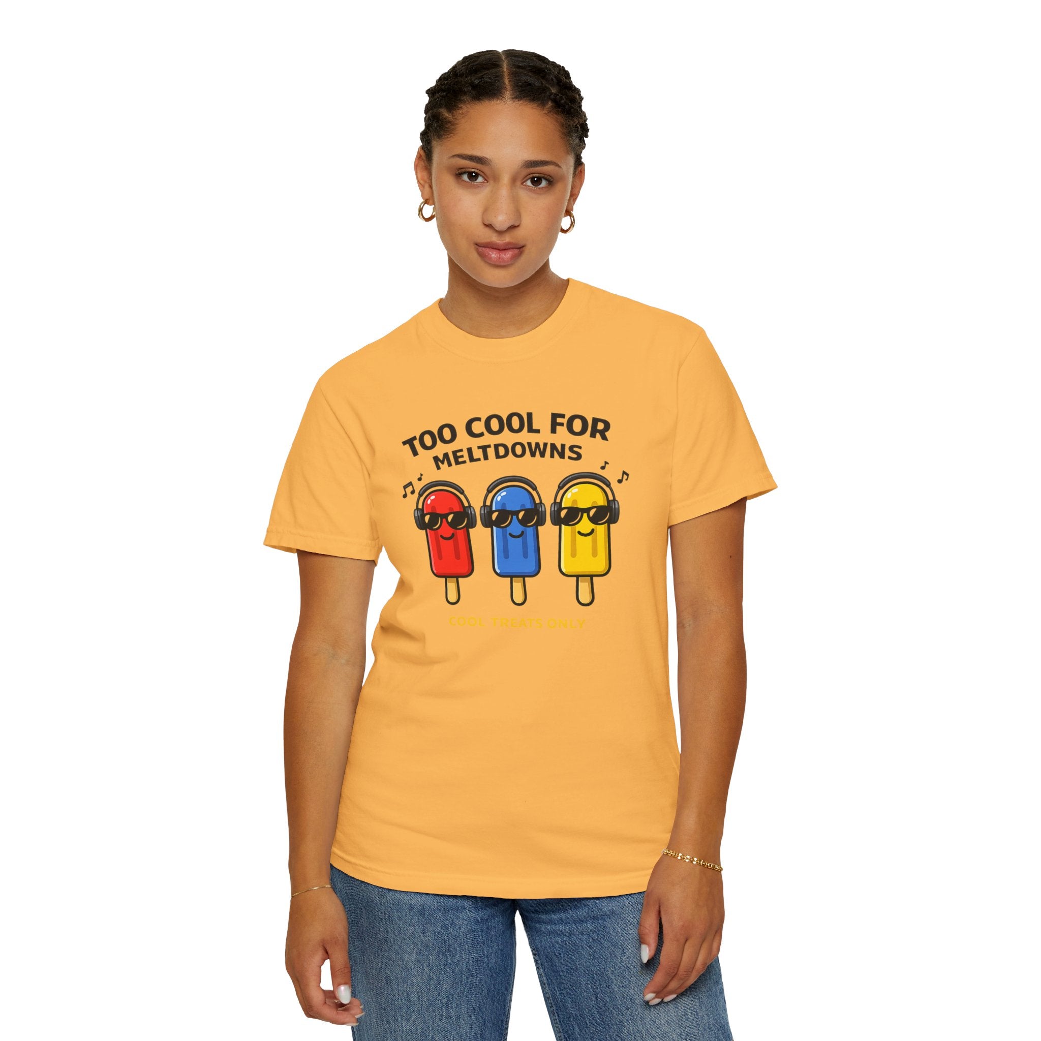 3 Popsicles:Too Cool For Meltdowns GraphicT-Shirt