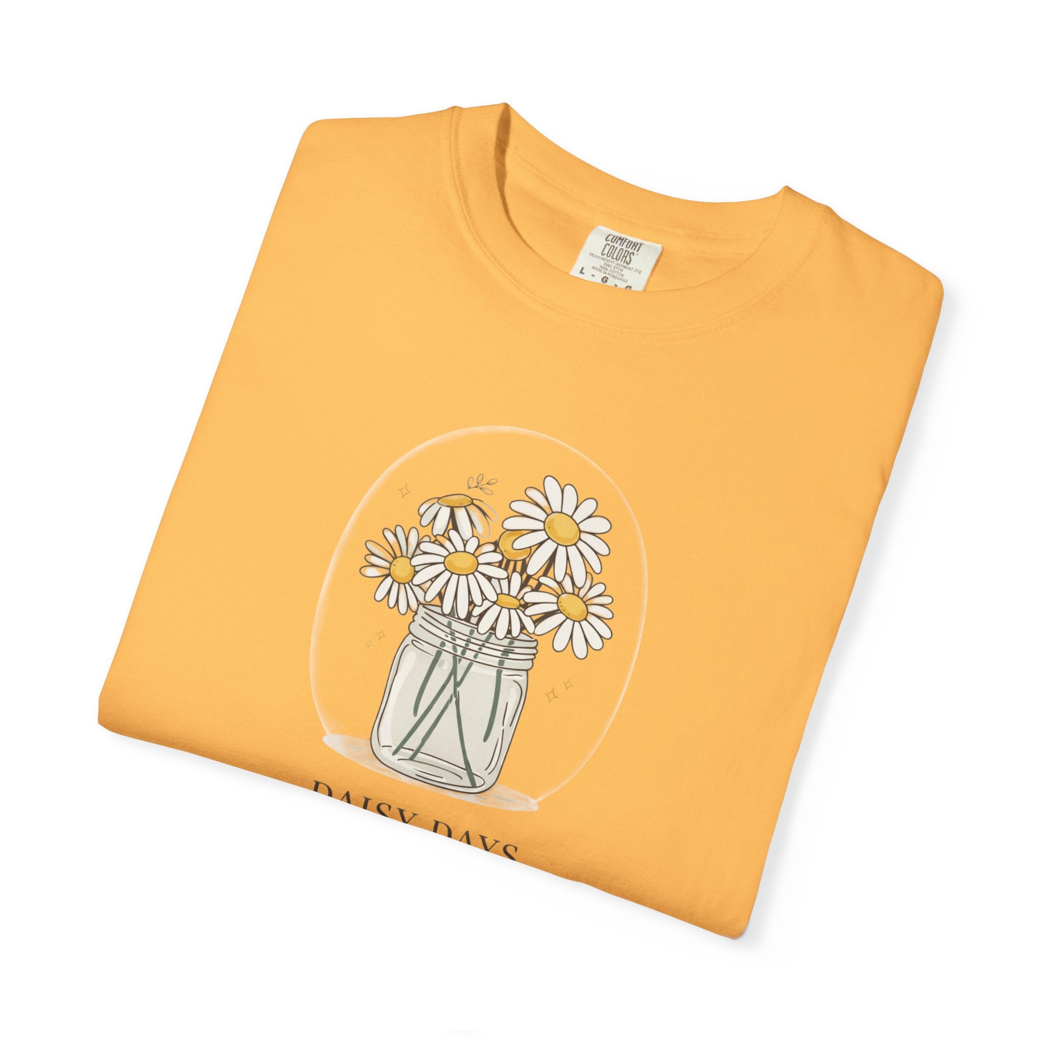 Daisy Days T-Shirt — Mason Jar Daisies Floral Graphic Tee