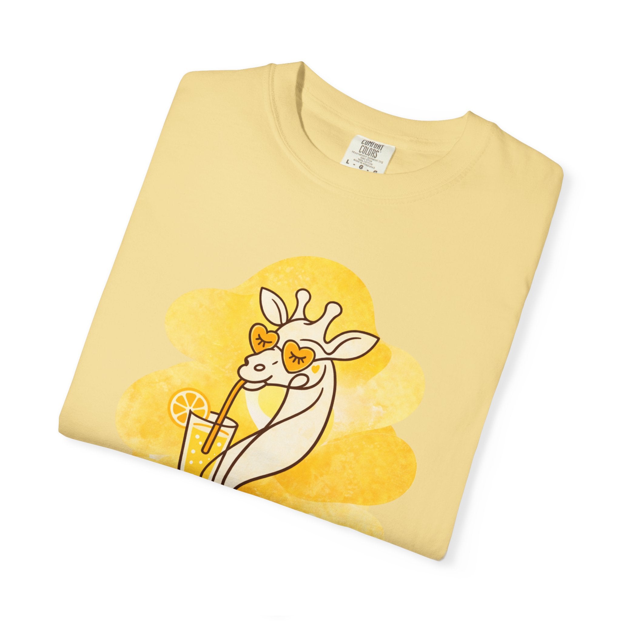 Sippin' Pretty Giraffe T-Shirt