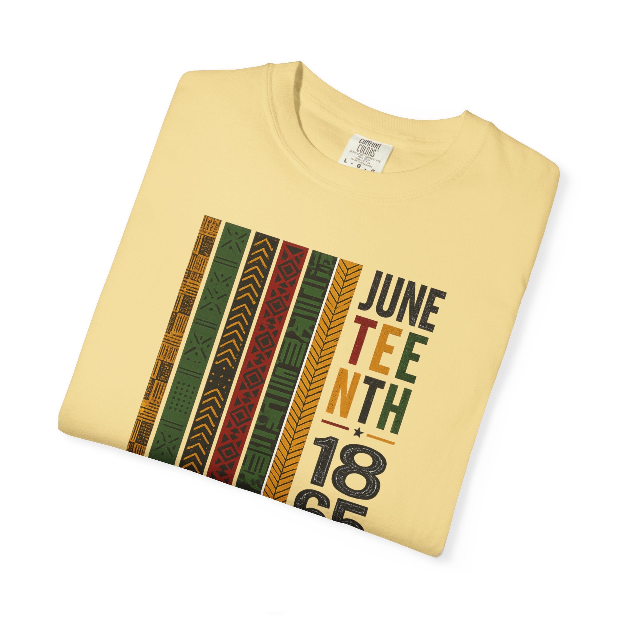 Juneteenth Heritage Stripes Tee