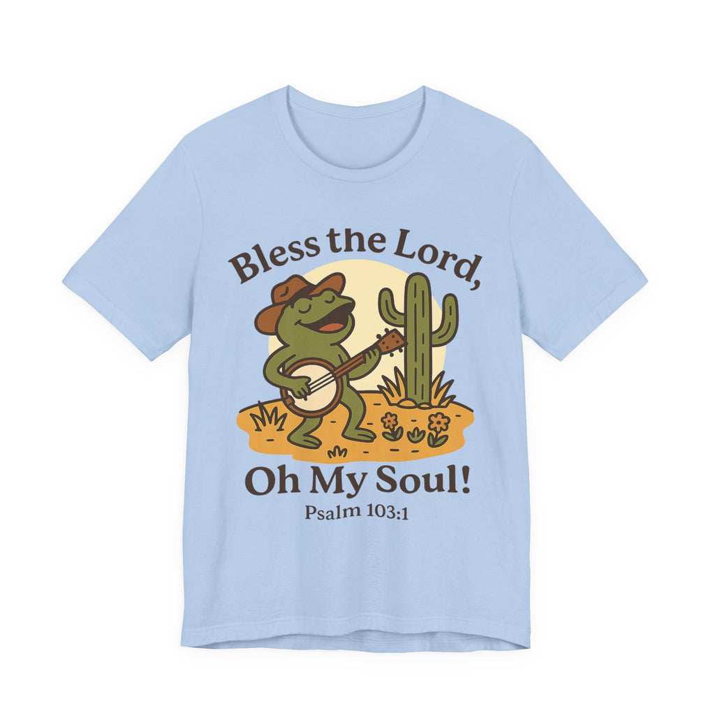 Frog: Bless the Lord Oh My Soul Tee