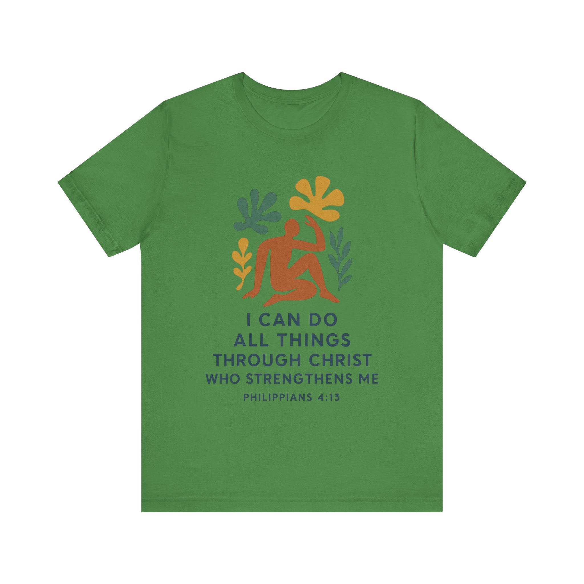 I Can Do All Things Through Christ Who Strengthens Me Matisse style Tee