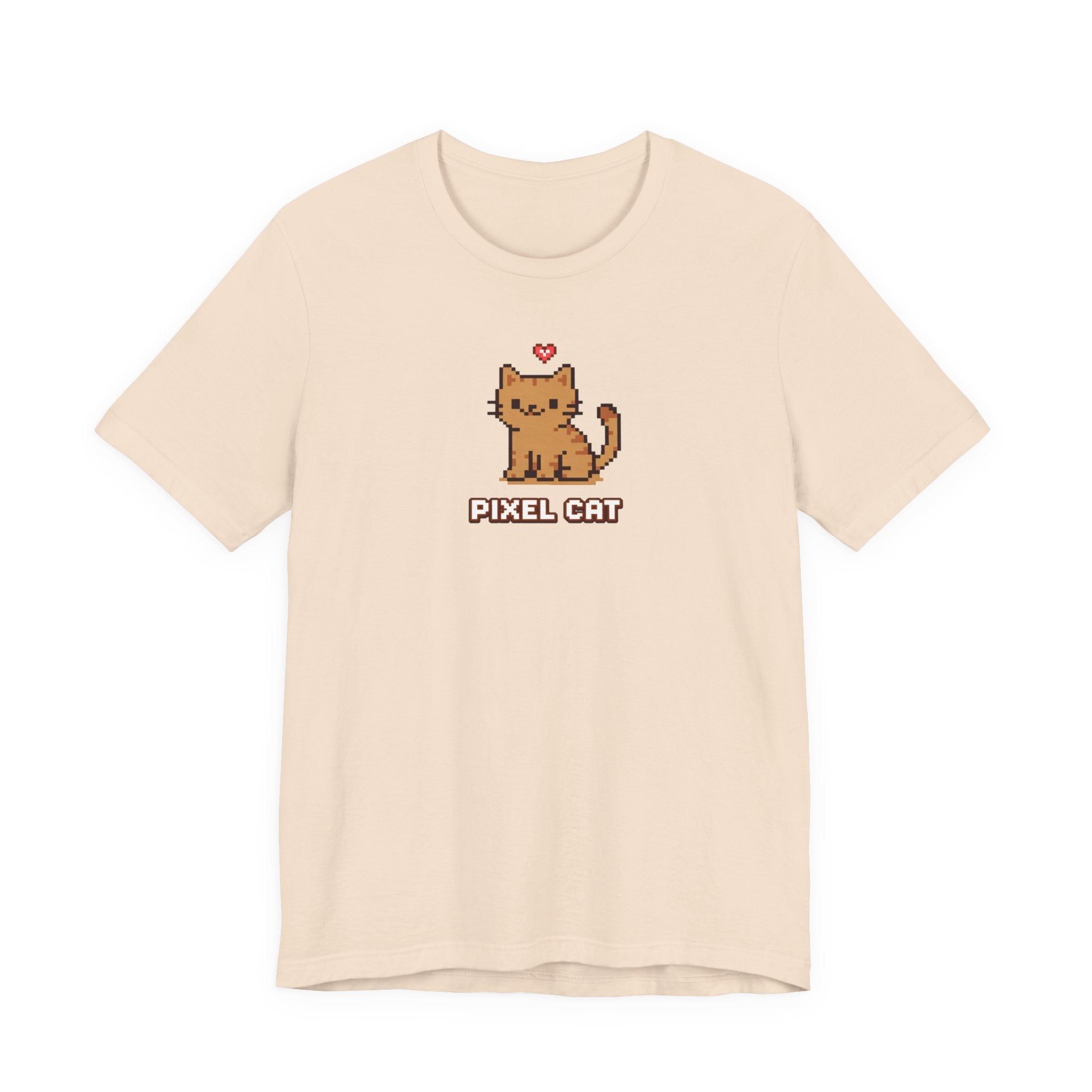 Pixel Cat T‑Shirt — Retro 8‑Bit Kitty Graphic Tee
